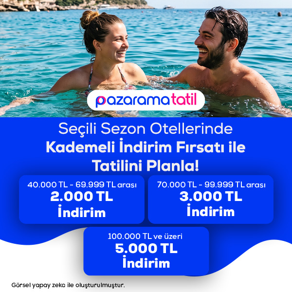 Seçili Sezon Otellerinde Kademeli İndirim Fırsatı