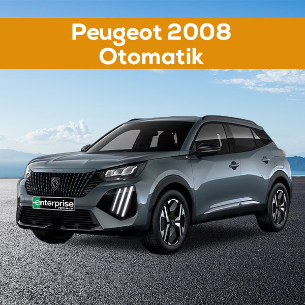 Peugeot 2008 Otomatik Günlük 3.490 TL