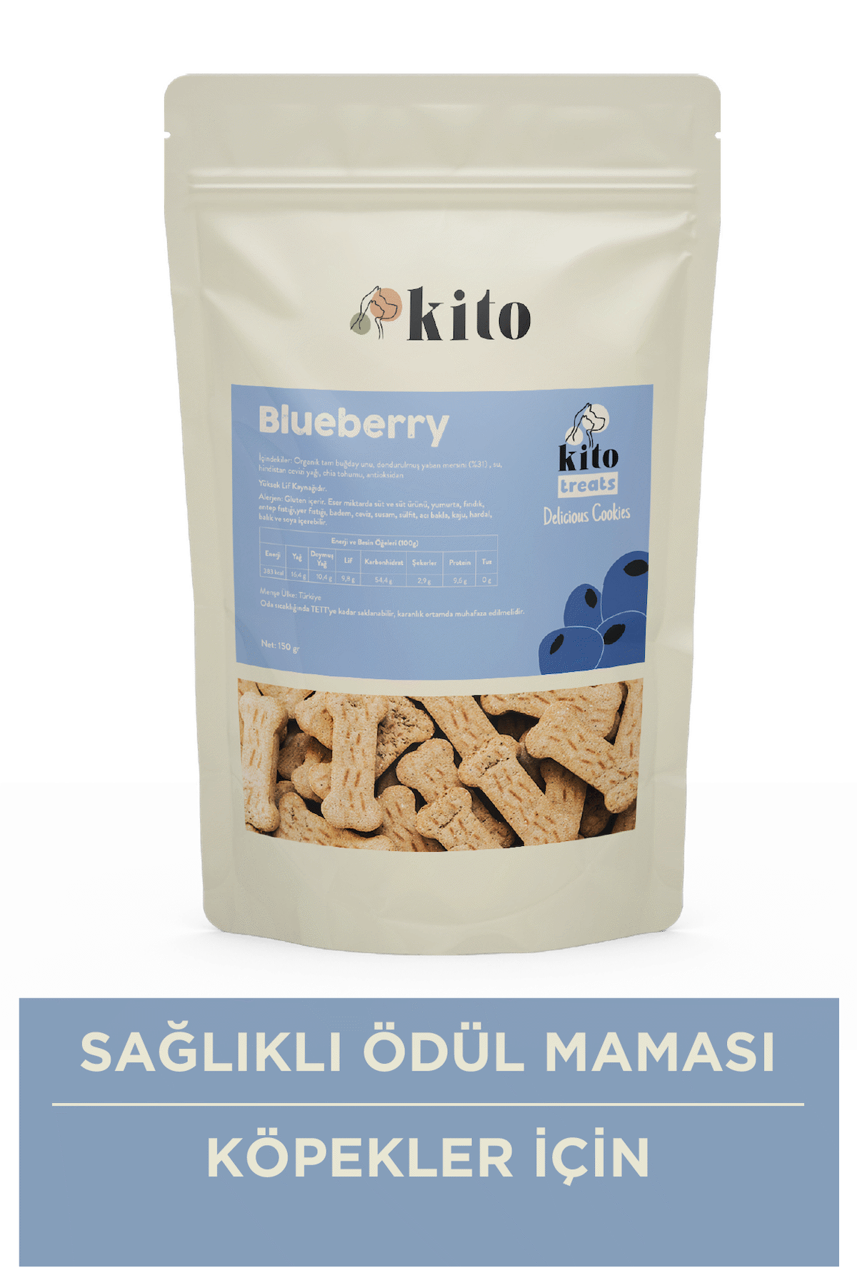 Kito Yaban Mersinli Cookie 150 Gr