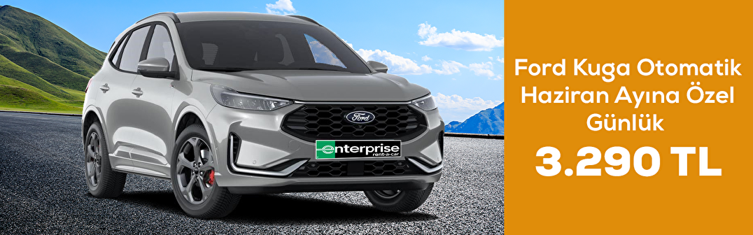 Ford Kuga Otomatik Haziran Ayına Özel Günlük 3.290 TL