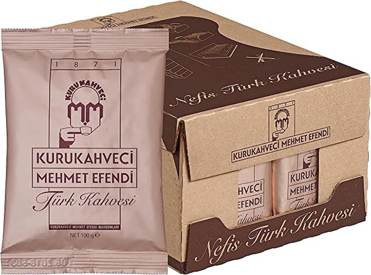 MEHMET EFENDİ TÜRK KAHVESİ 100GR*25ADET