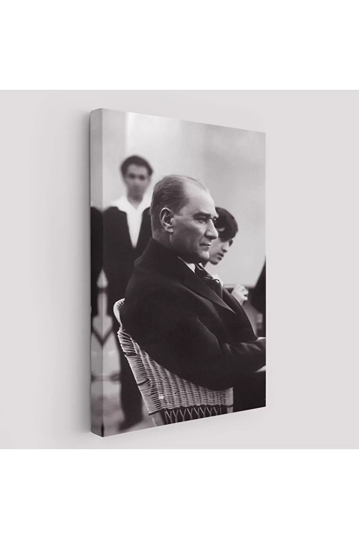 İskembe'de Oturan Mustafa Kemal Atatürk Tablosu-6315