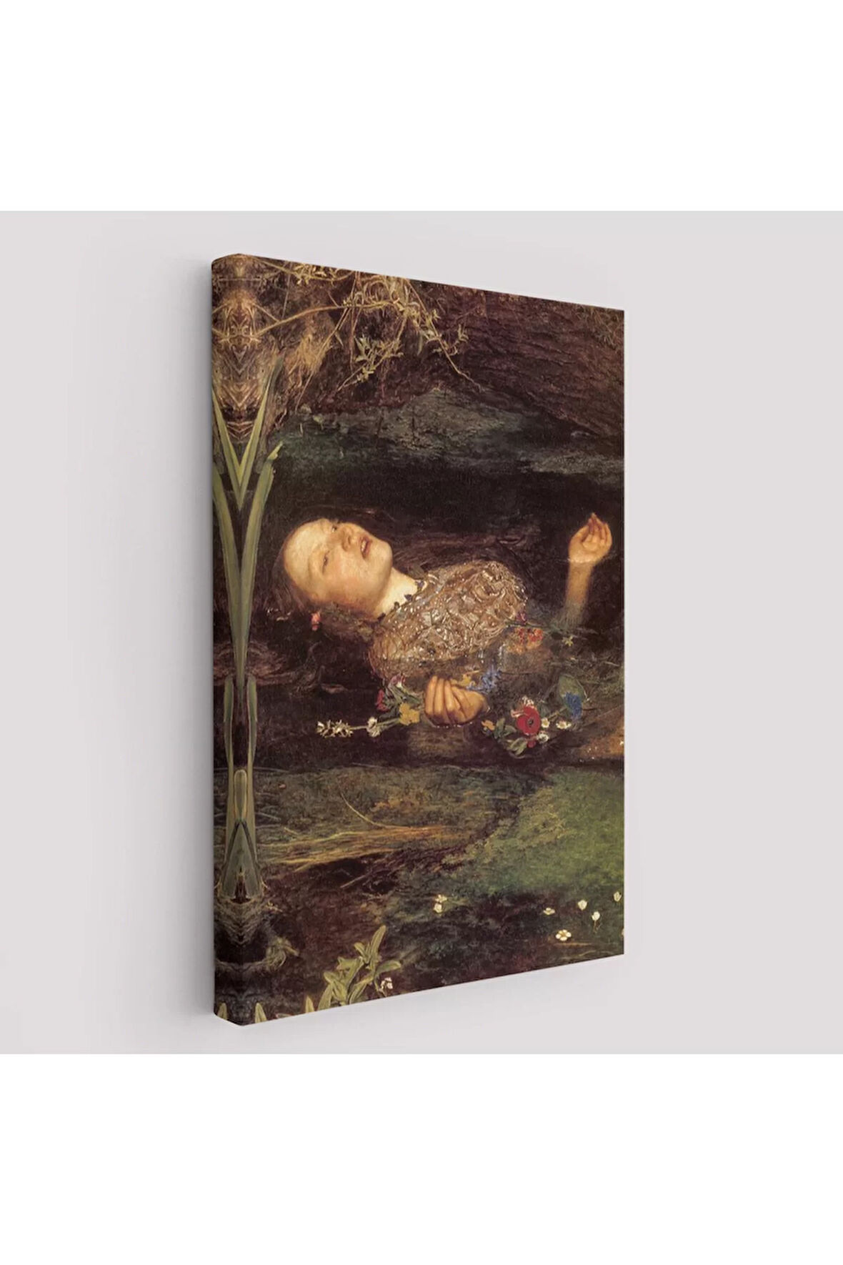Shakespeare'in Ophelia'sı Hamlet Dekoratif Duvar Tablosu-6319