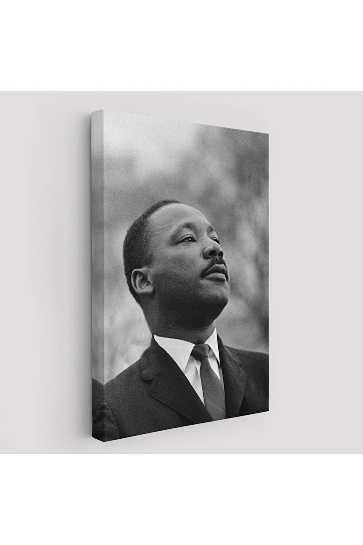 Martin Luther King Dekoratif Kanvas Duvar Tablosu-6374
