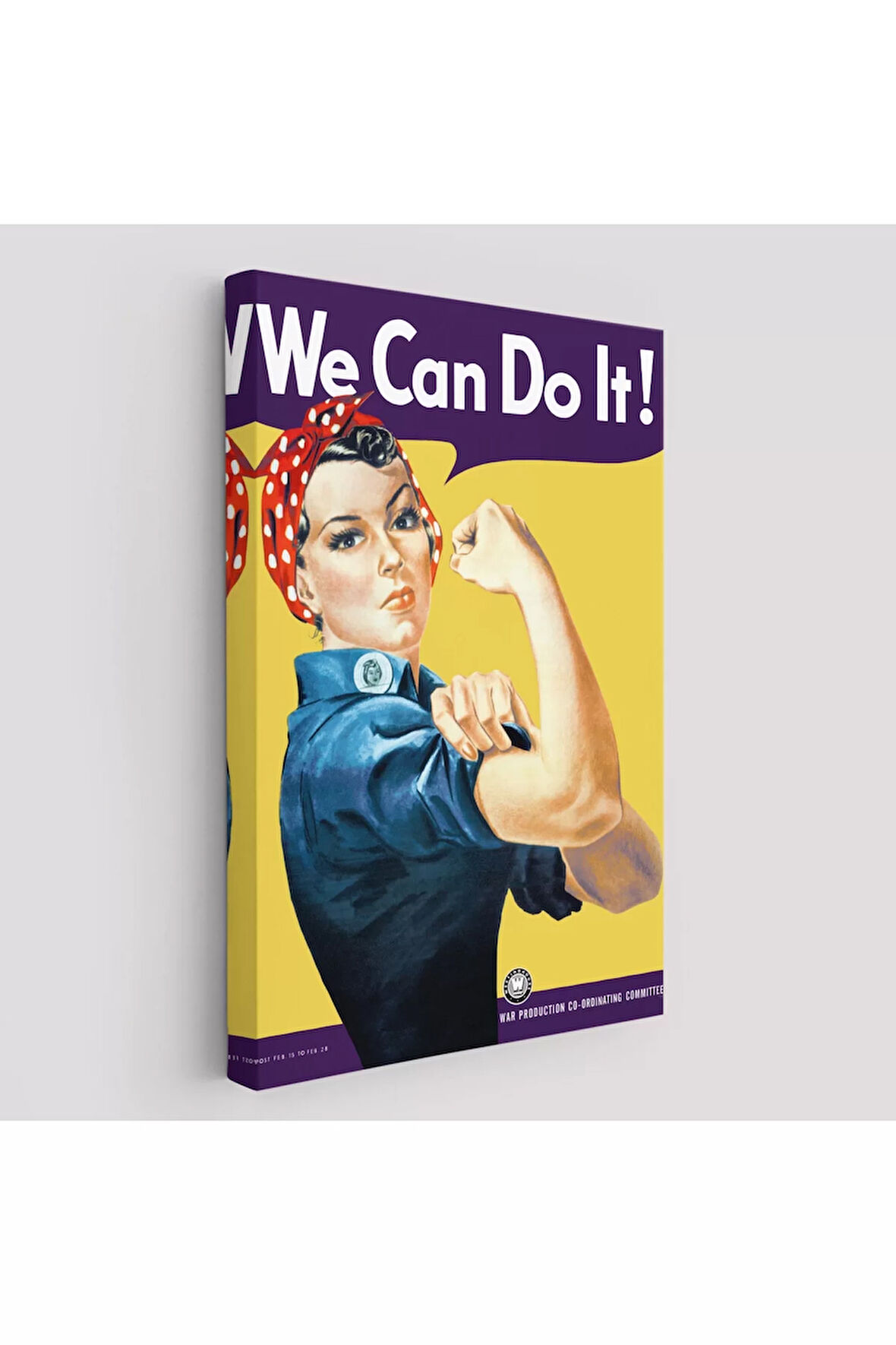 We Can Do İt Tablosu-6430