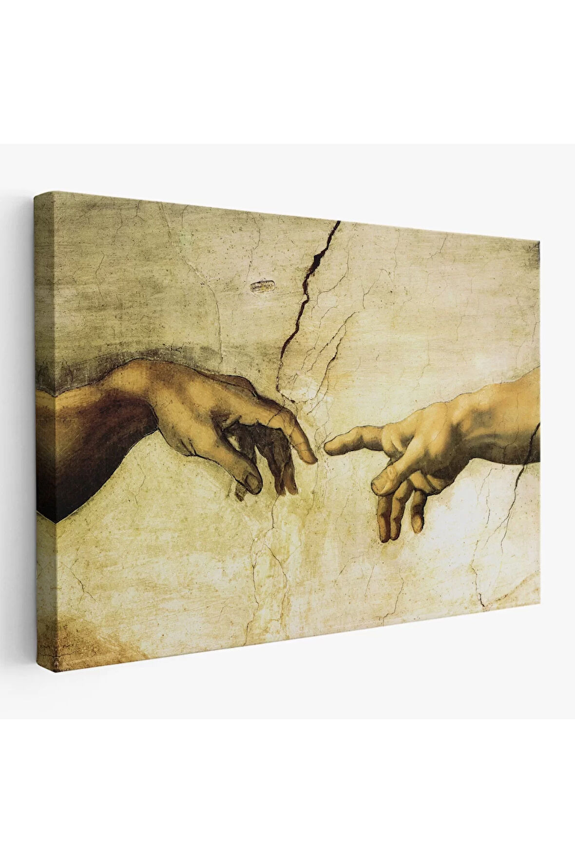 Ademin Yaratılışı Tablosu - The Creation Of Adam-6596