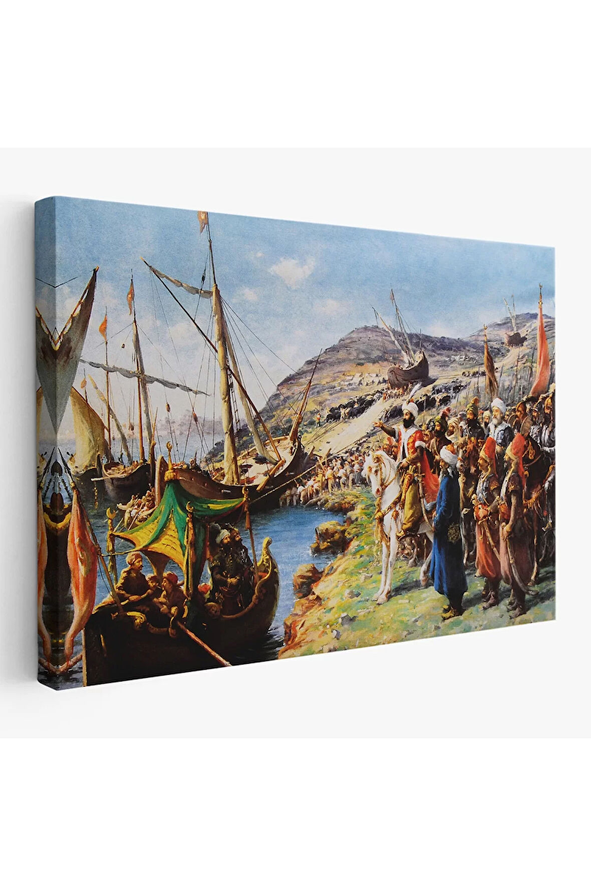 Fatih Sultan Mehmet'in İstanbul Kuşatması, Gemileri Karadan Yürütme Tablosu-6616