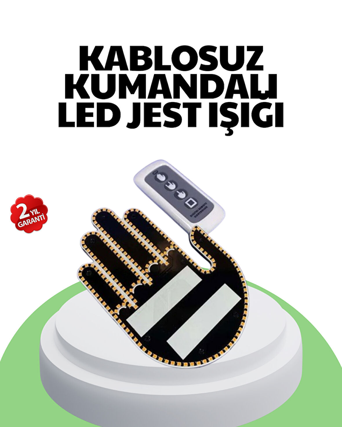 203 LED li Yüksek Görünürlüklü Jest Işığı