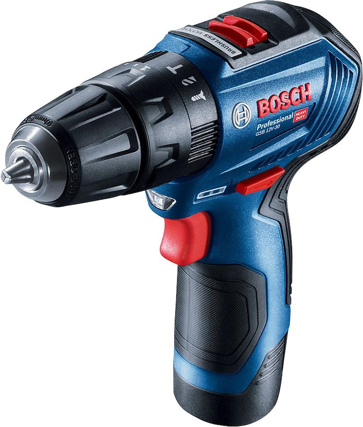 Bosch GSB 12V-30 2 Ah Çift Akülü Darbeli Vidalama Makinesi
