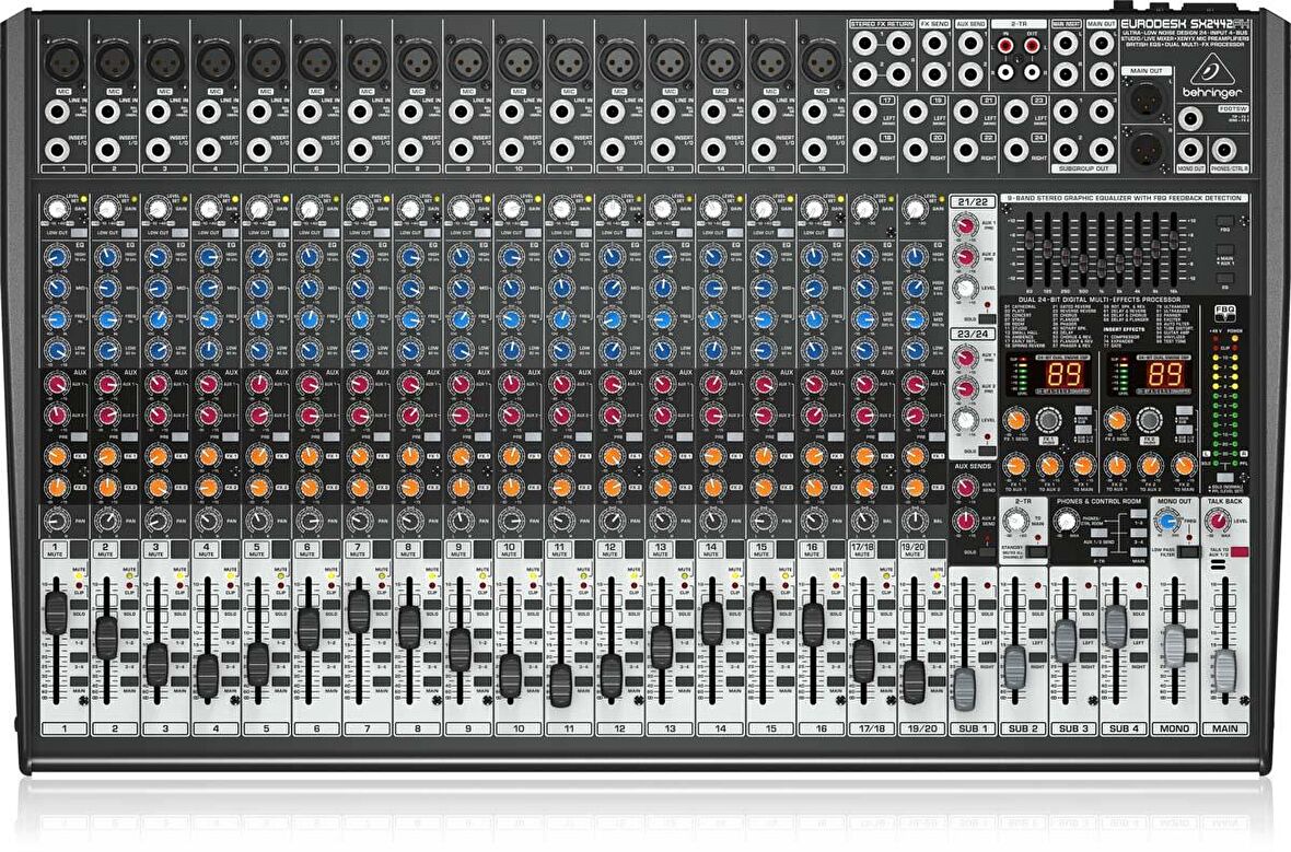 Behringer SX2442FX 24 Kanal Efektli Mikser