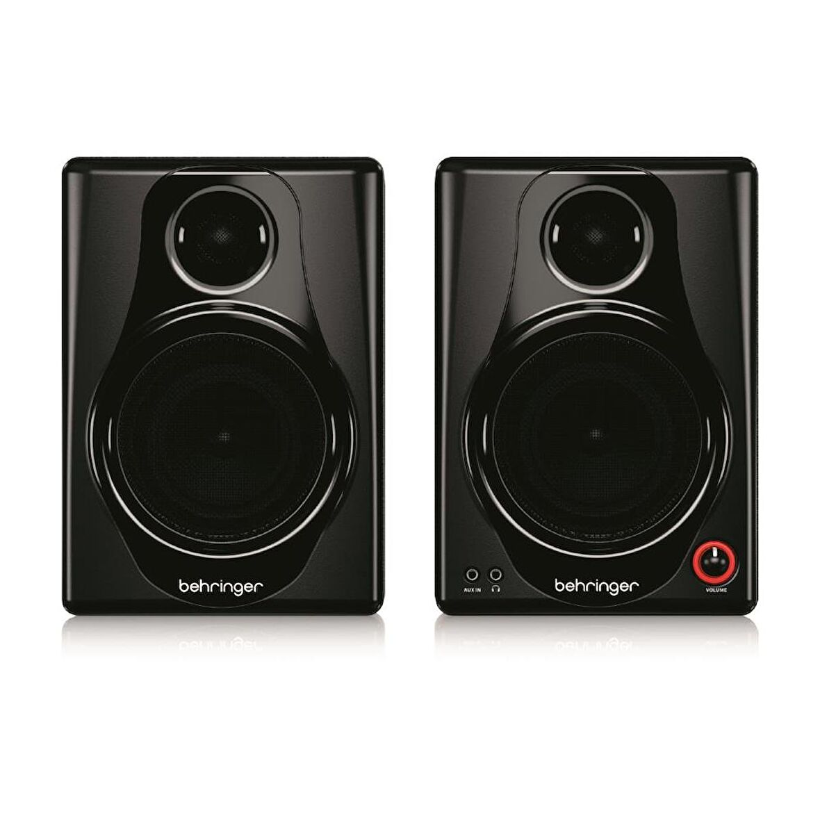 Behringer Media 40usb High-Resolution 150-Watt Bi-Amped Reference Studio Monitors With Usb Input
