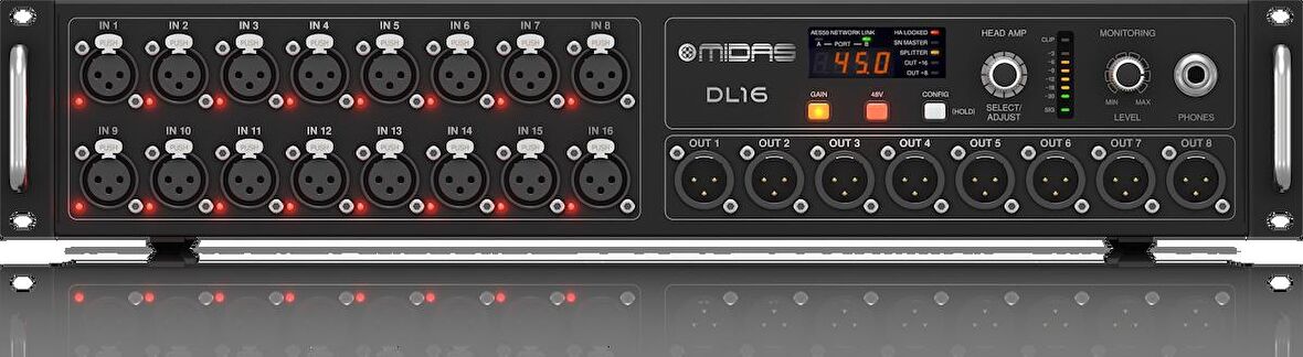 Midas DL16 Stage Box