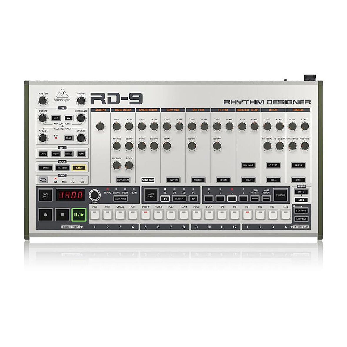 Behringer RD9 Klasik Analog Drum Machine