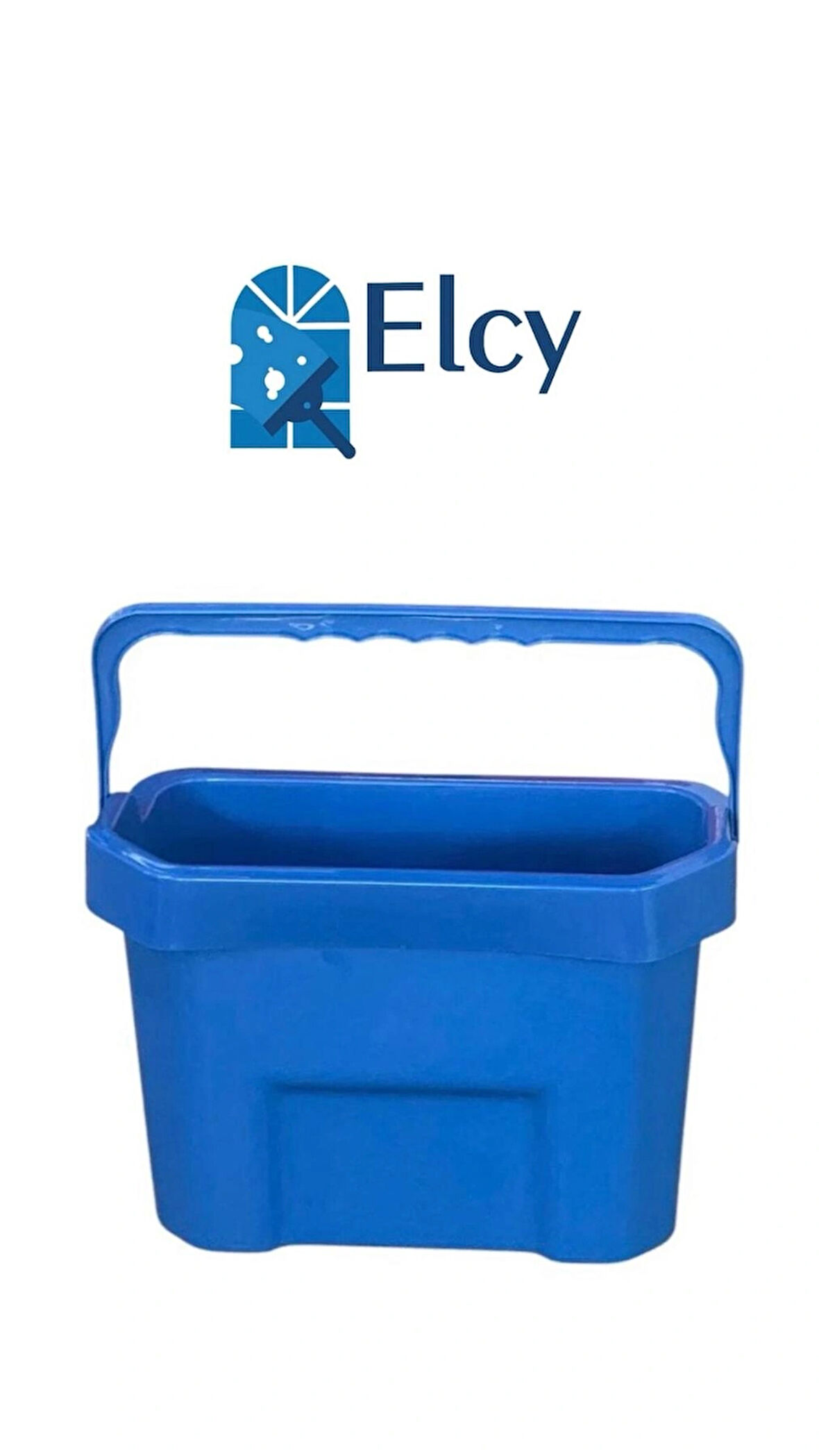 ELCY 12 LT Temizlik Kovası Cam Kovası Temiz Su Kovası Mavi