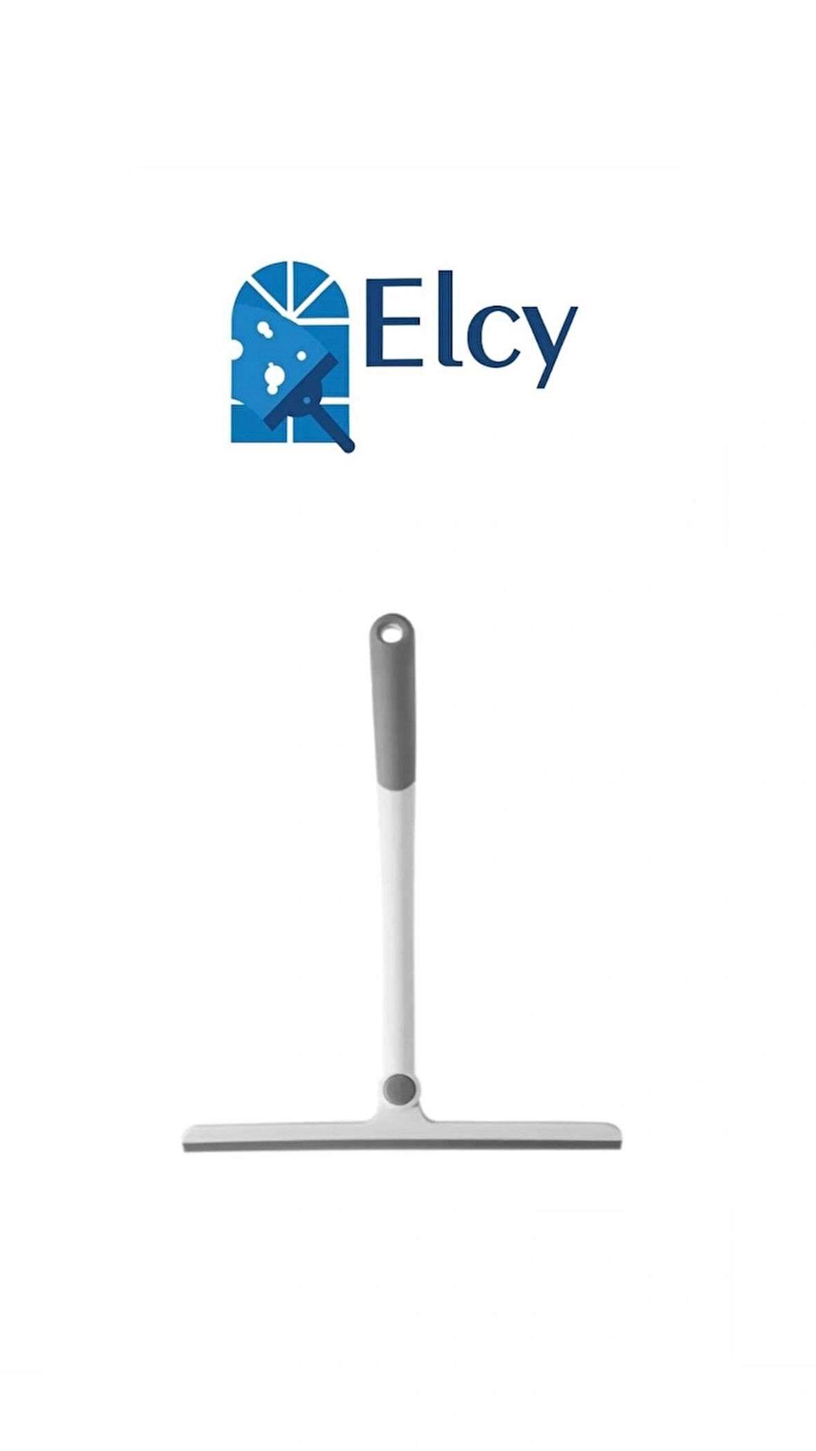 Elcy 360 Derece Oynar Başlıklı Slikon Çekçek Cam Silme Aparatı