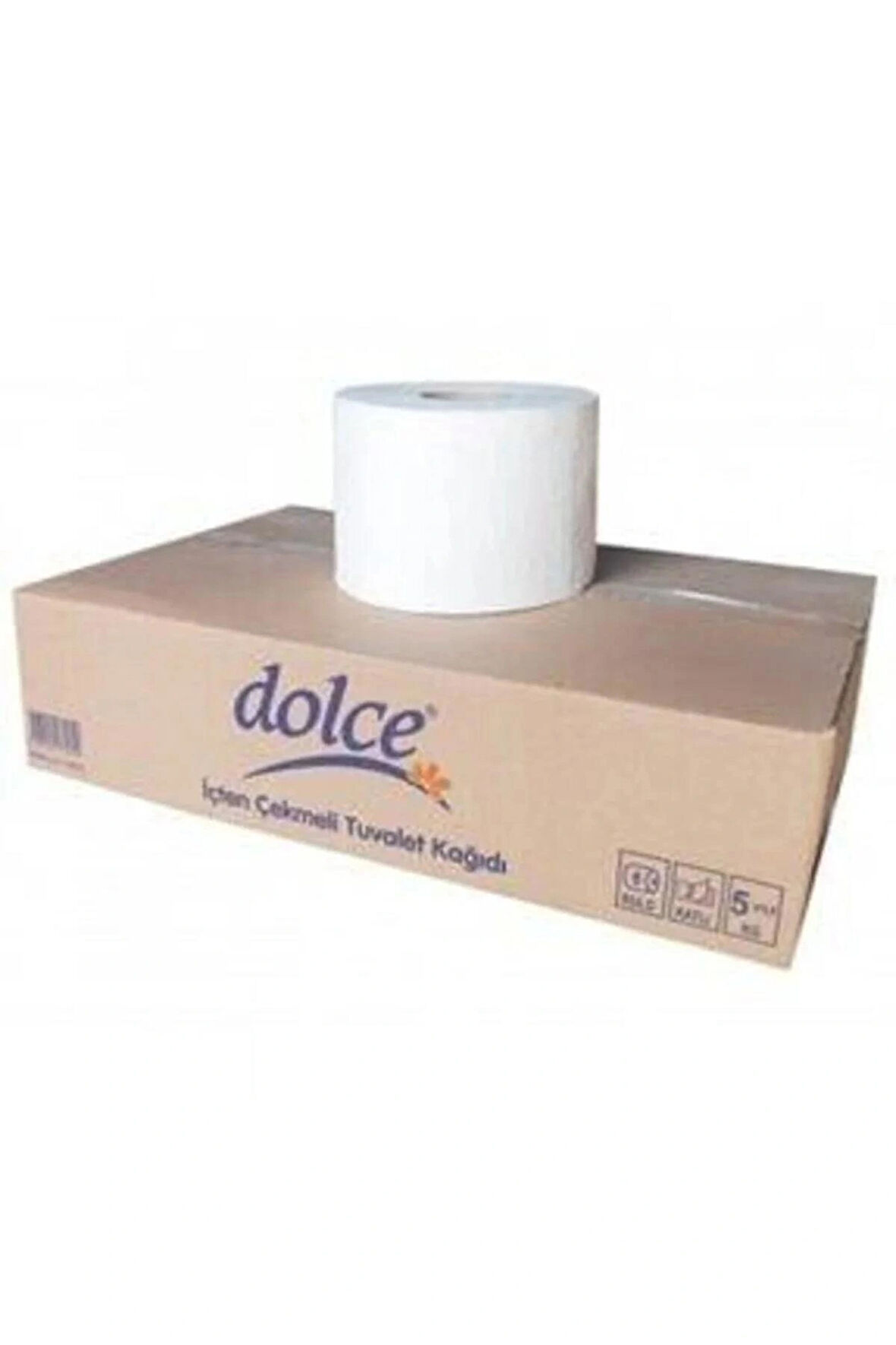 Dolce Maxi İçten Çekme Tuvalet Kağıdı Çift Katlı 4 Kg. 6 Rulo