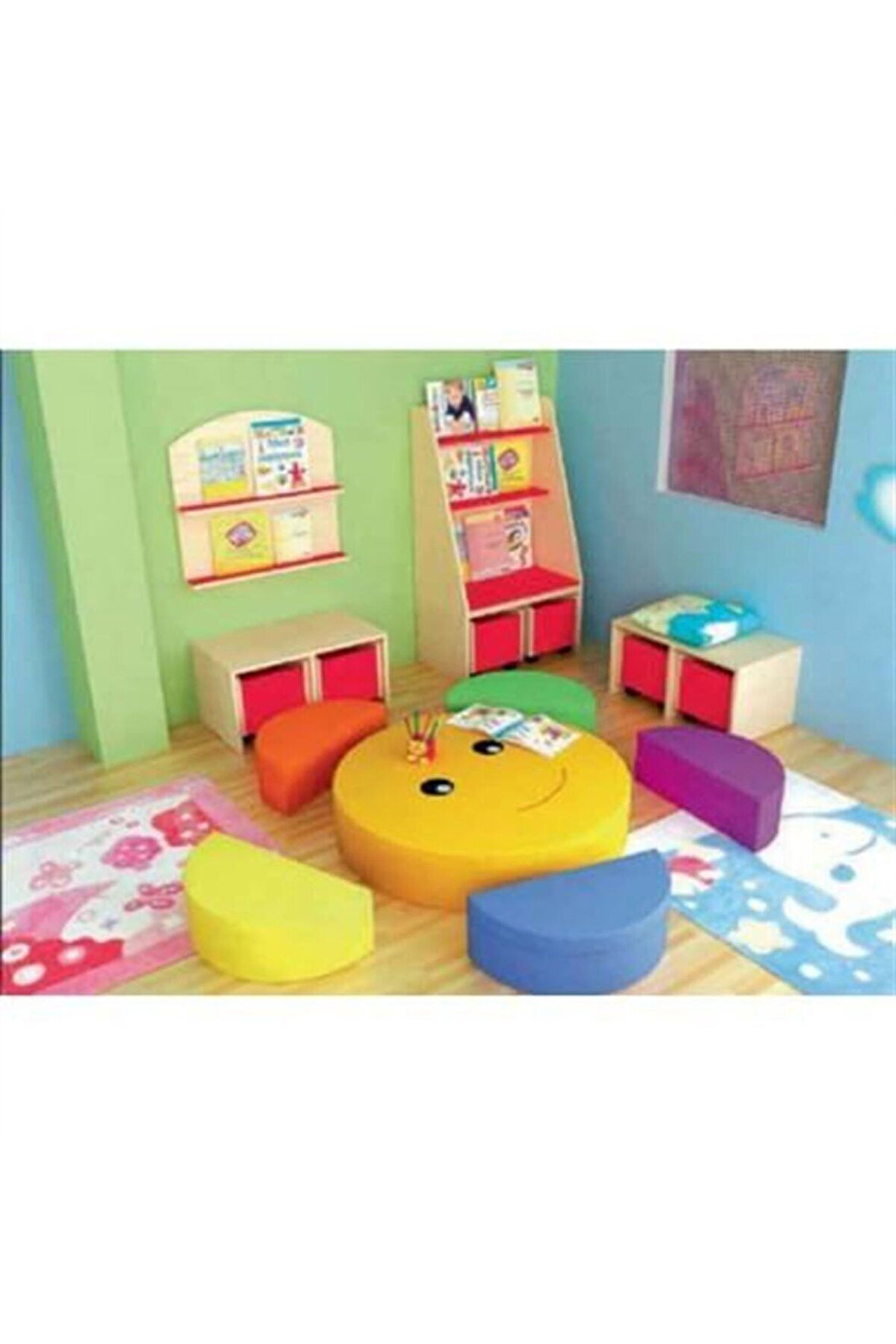 Sünger Gülen Yüz Oturma Grubu