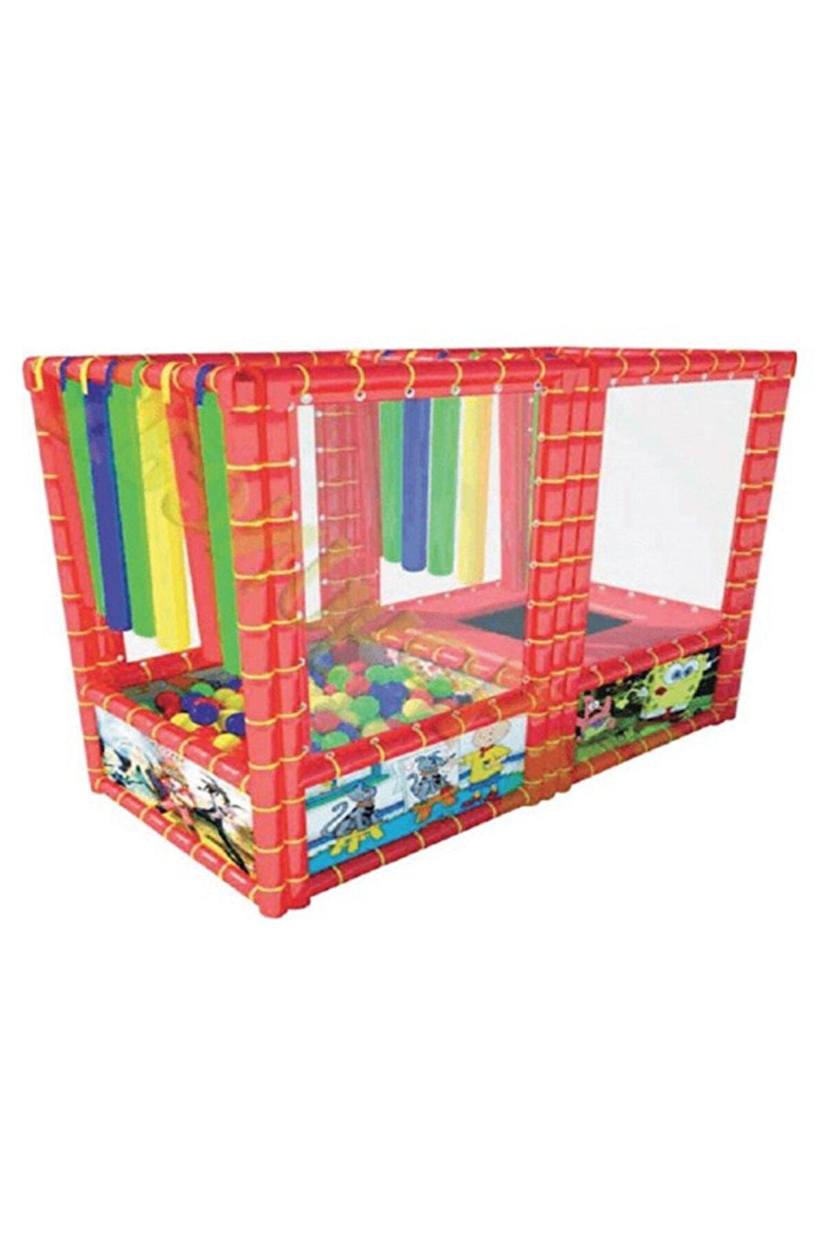 Softplay Trambolinli Top Havuzu 300x200xh200 Cm