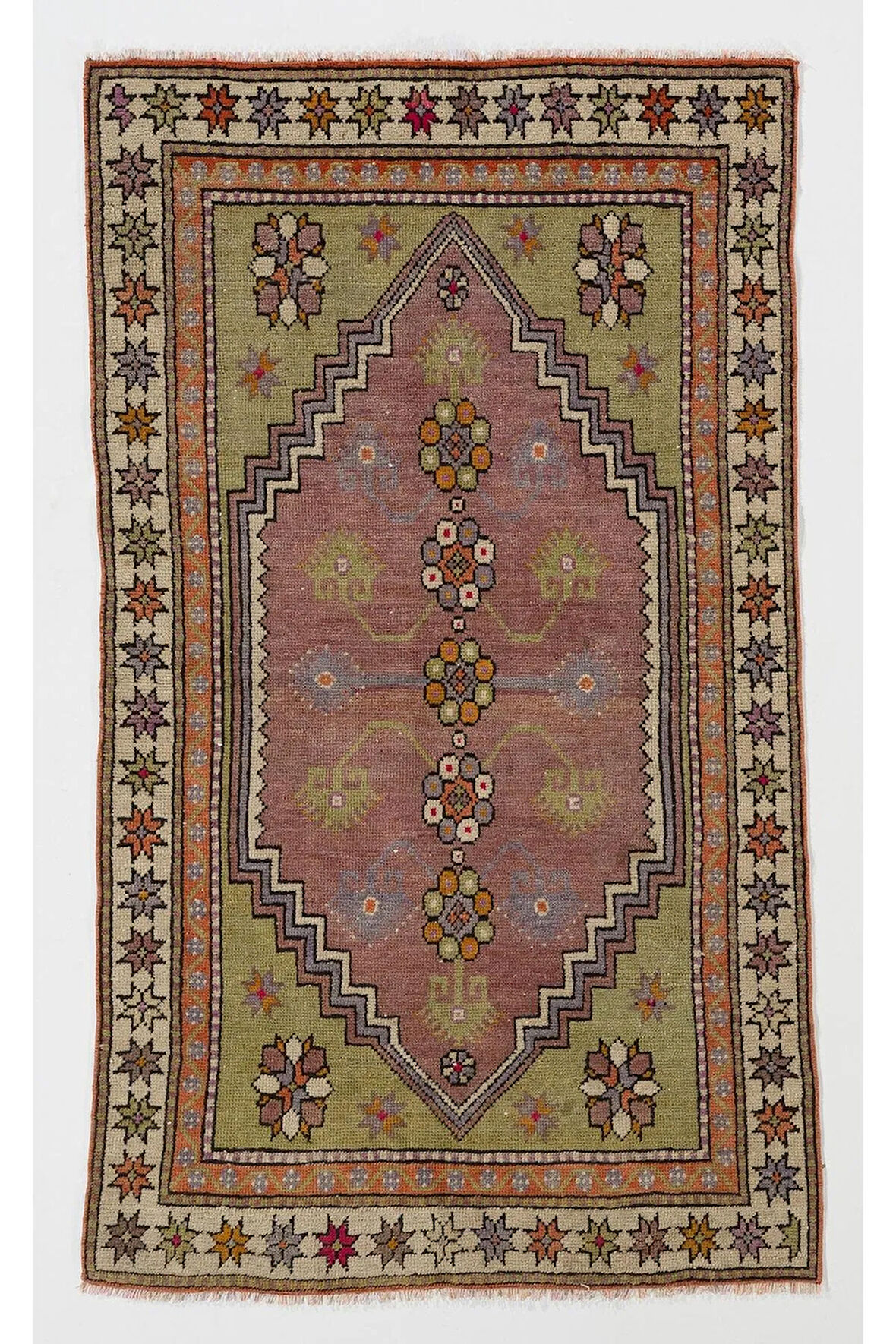 82x145 cm Eski El Yapımı Küçük Halı, Banyo Paspası, Kapı Paspası, Koltuk Örtüsü