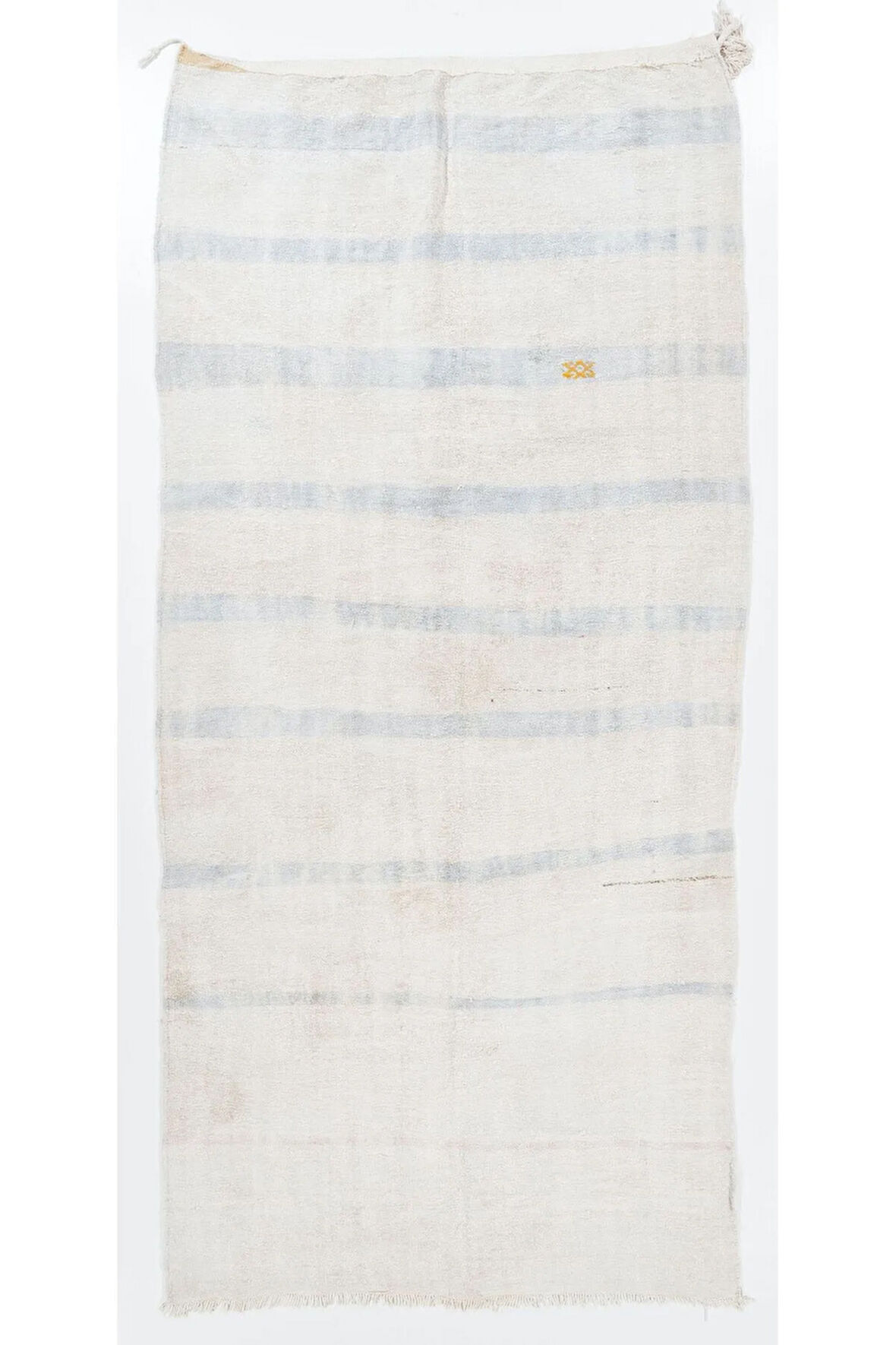 160x340 cm Eski Çizgi Desenli Düz Dokuma Kilim, Mutfak Dekoru için Yolluk Kilim