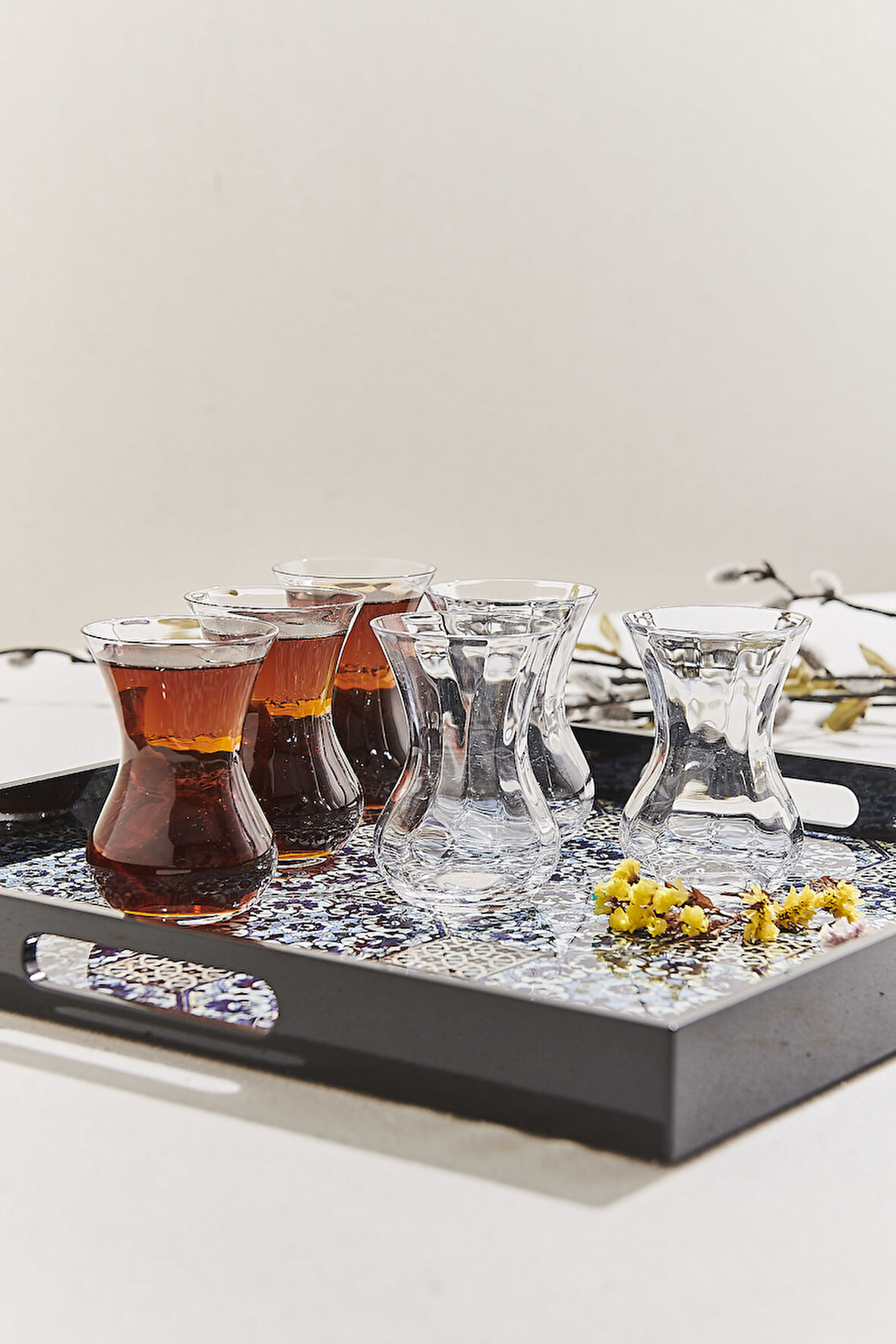 6'lı Emirgan Çay Bardağı