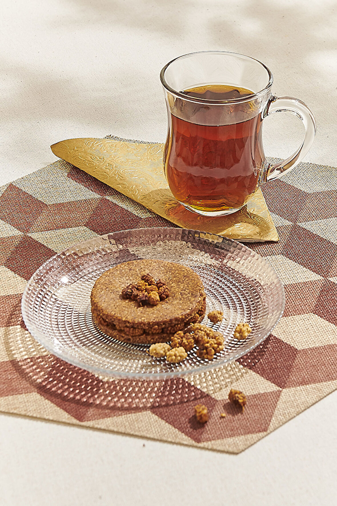 Büyüteçli Pasta Tabağı