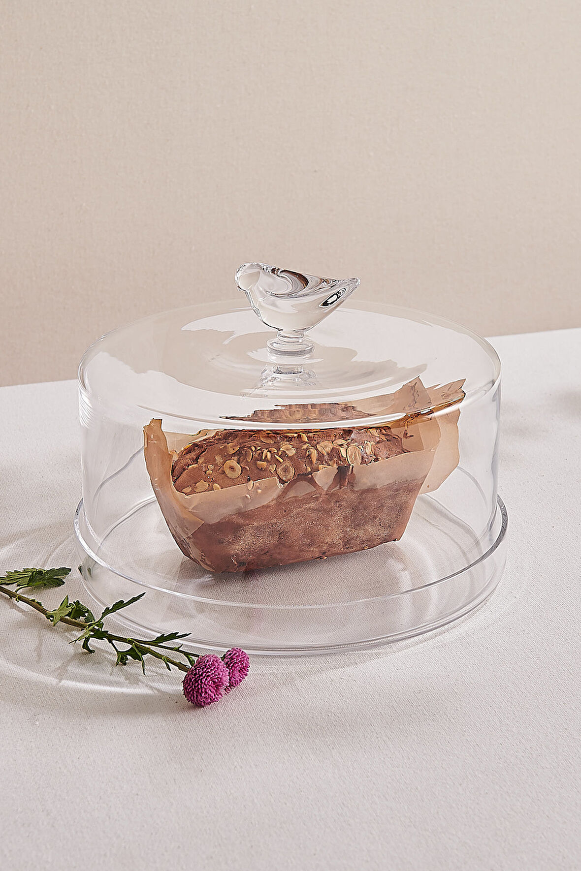 Kuşlu Servis Tabağı