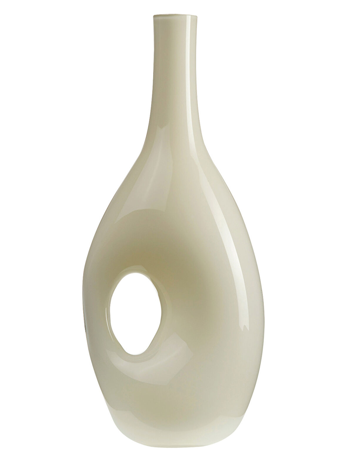 Opal Krem Krem Savana Vazo 40 cm