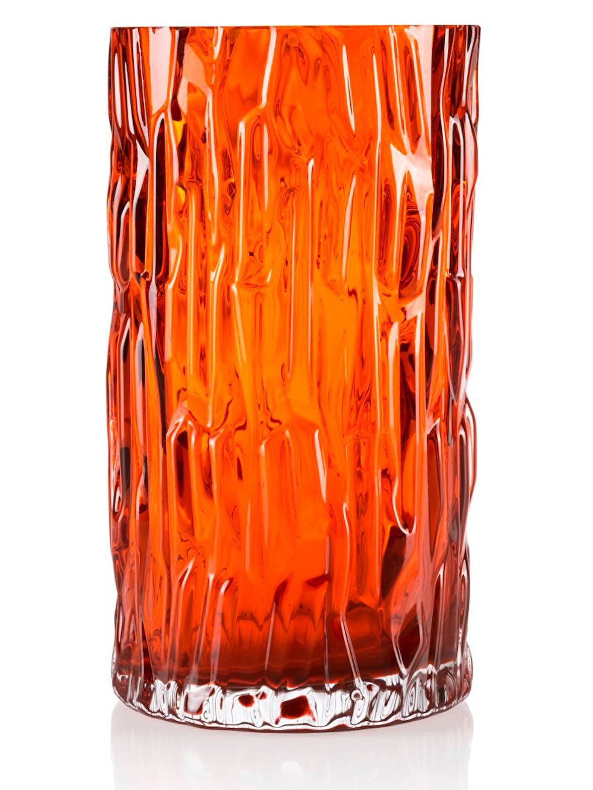 Kabuk Vazo 25 cm Mercan