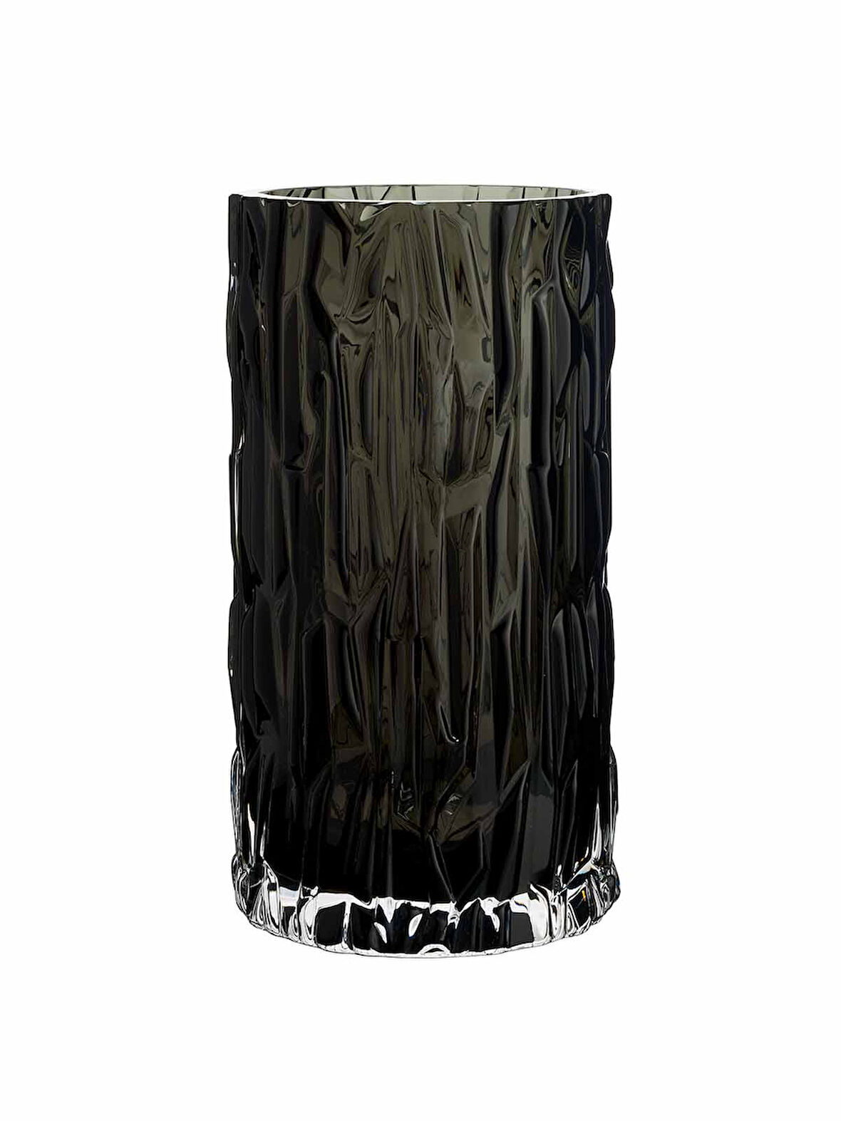 Kabuk Vazo 25 cm Smoke