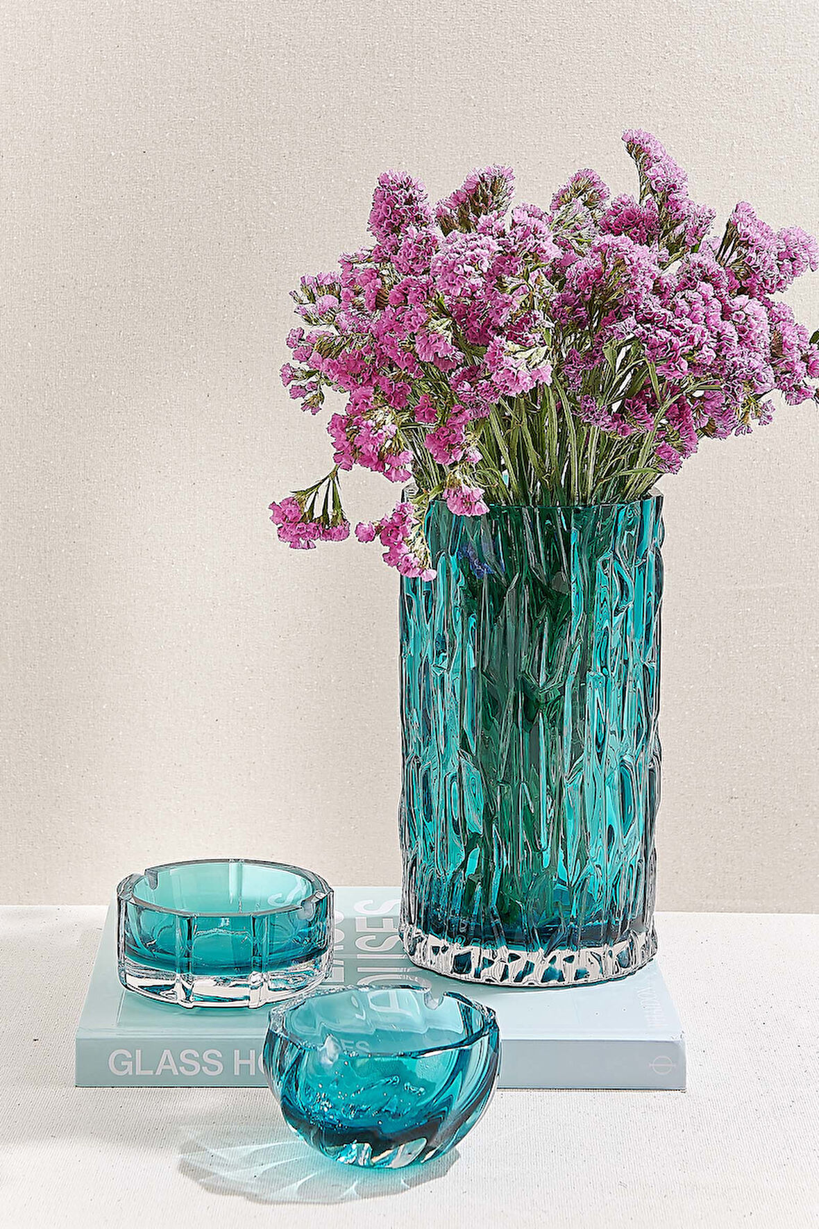 Kabuk Vazo Yeşil / Turkuaz