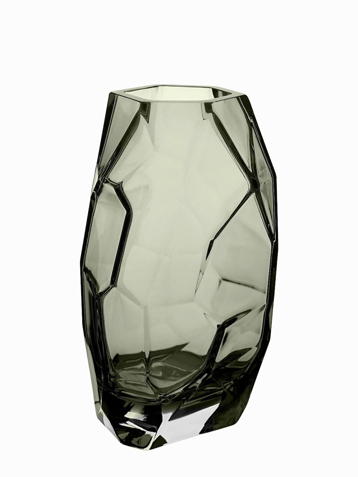 Jewel Vazo 25 cm Smoke