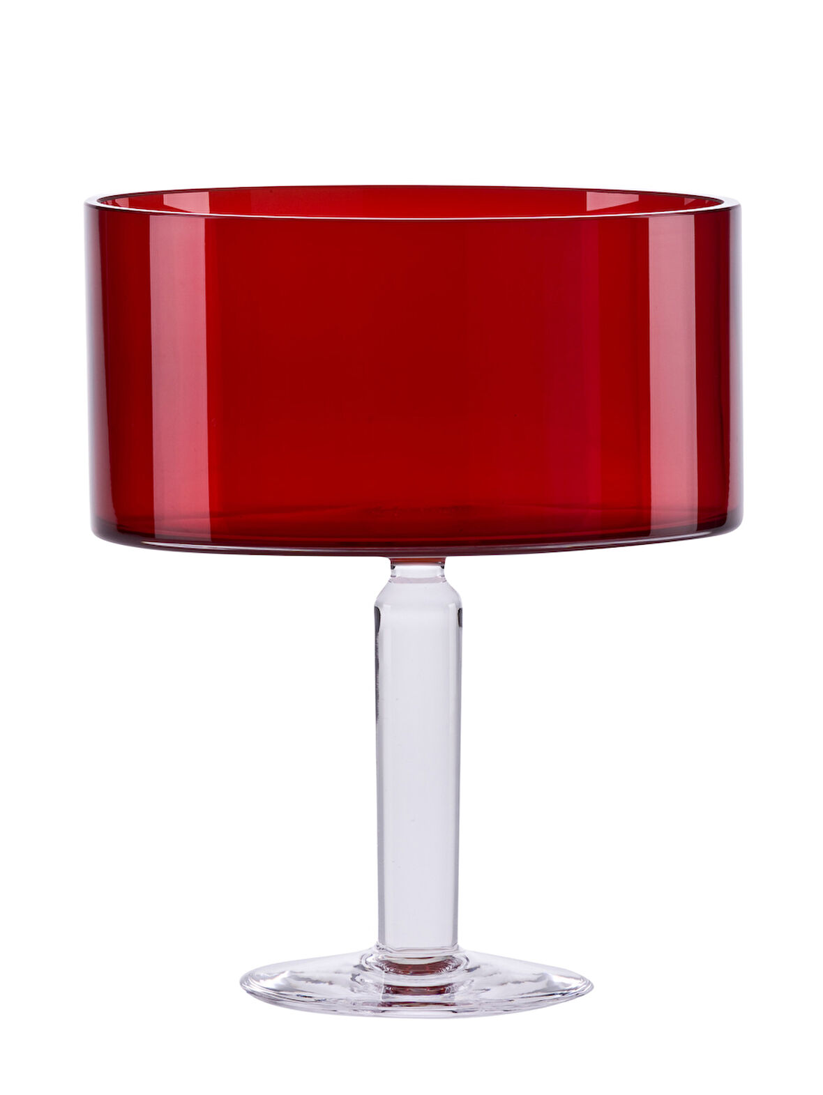 Kırmızı Ayaklı Servis 18 cm