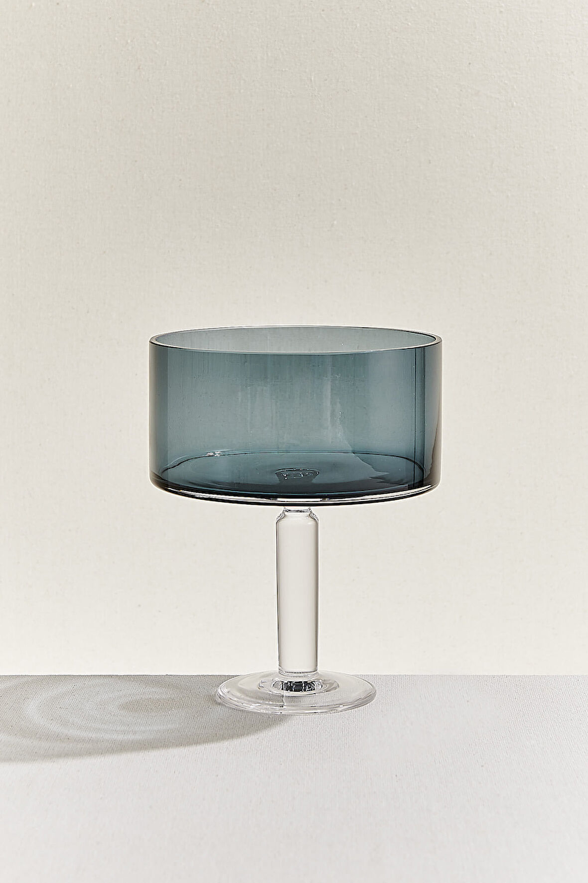 Ayaklı Servis 18 cm Lacivert