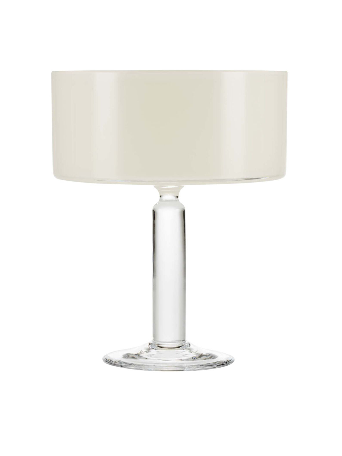 Ayaklı Servis 18 cm Opal Krem