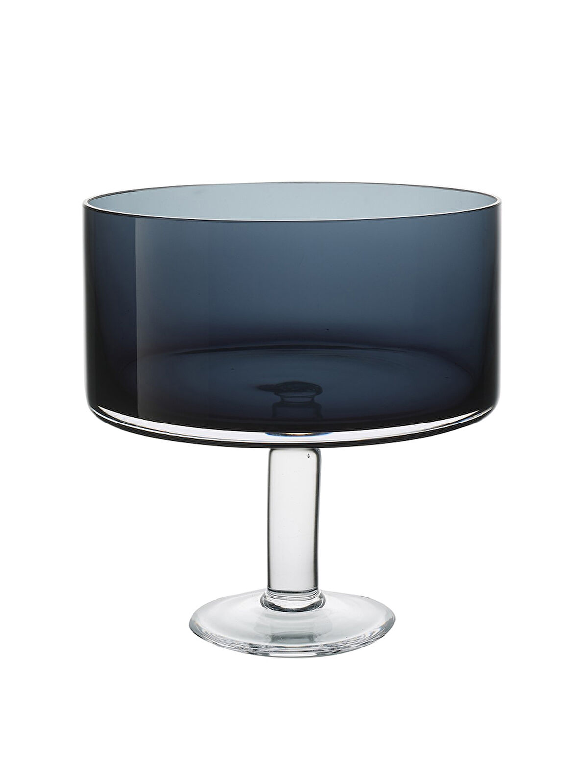 Ayaklı Servis 22 Cm Lacivert