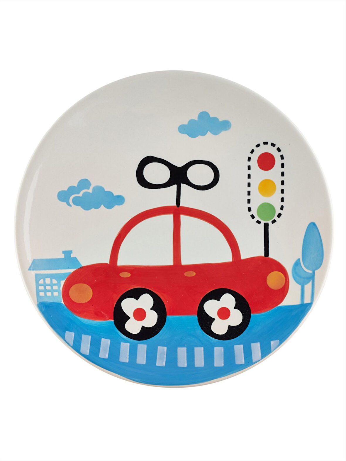 Car Seramik Yemek Tabağı