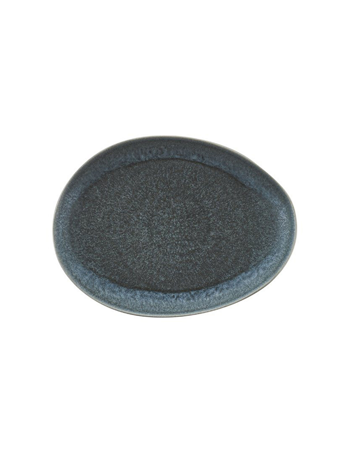 Petra Seramik Yemek Tabağı Gri