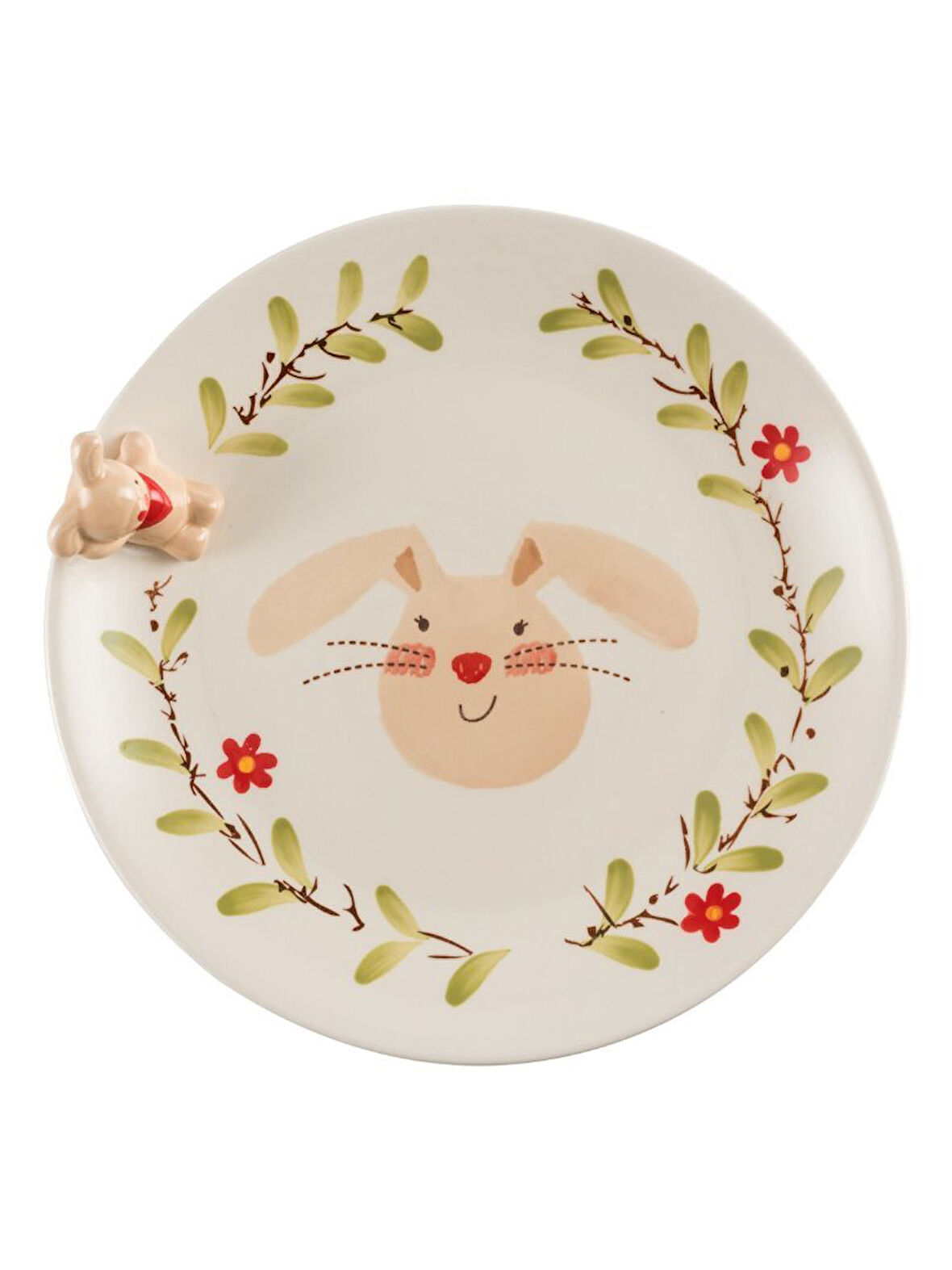 Bunny Seramik Pasta Tabağı