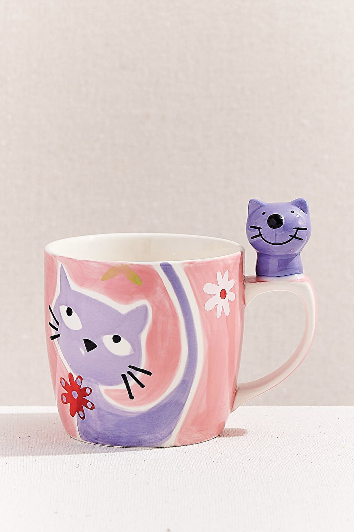 Playful Cat Seramik Kupa