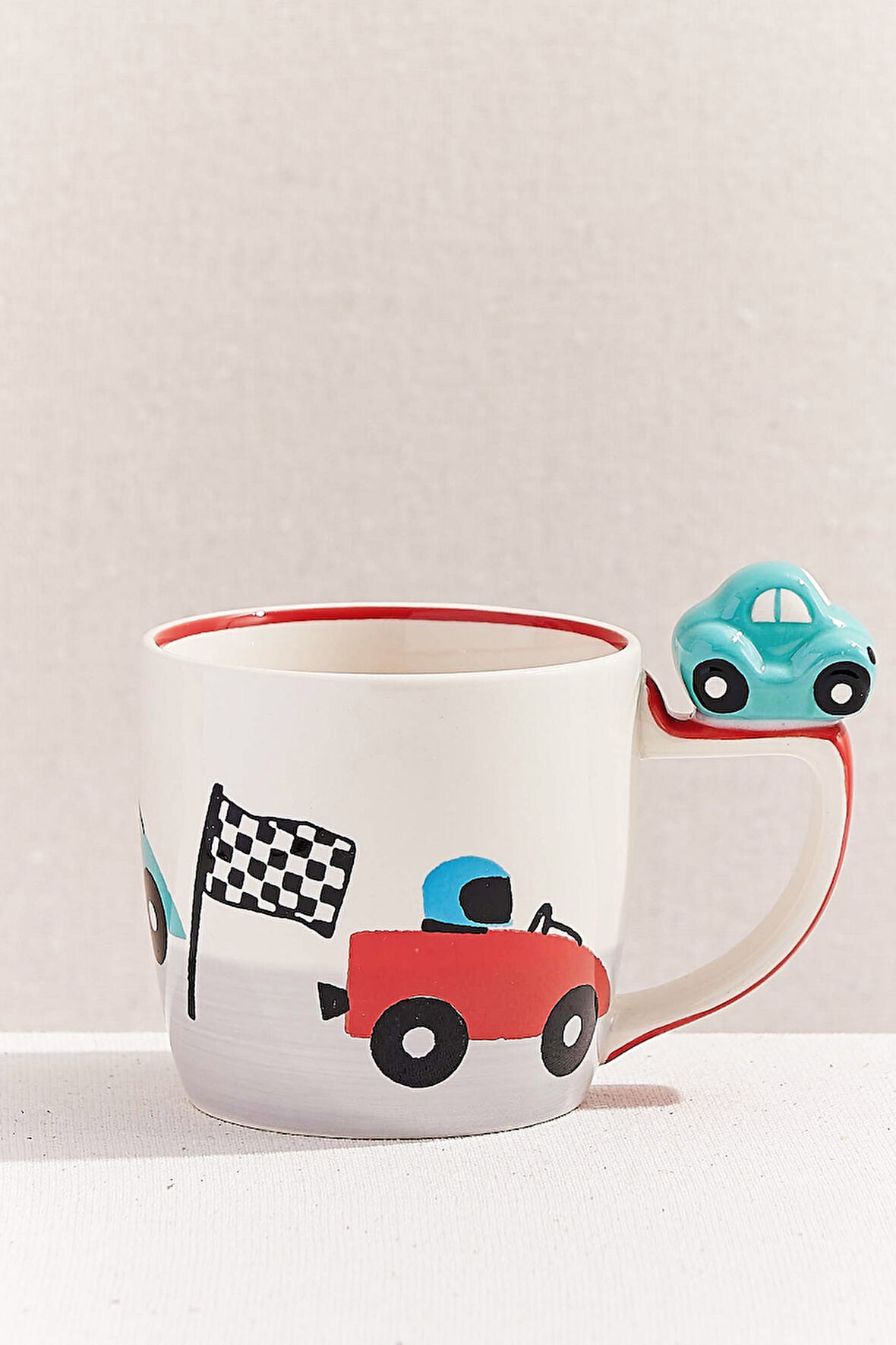 Racing Car Seramik Kupa