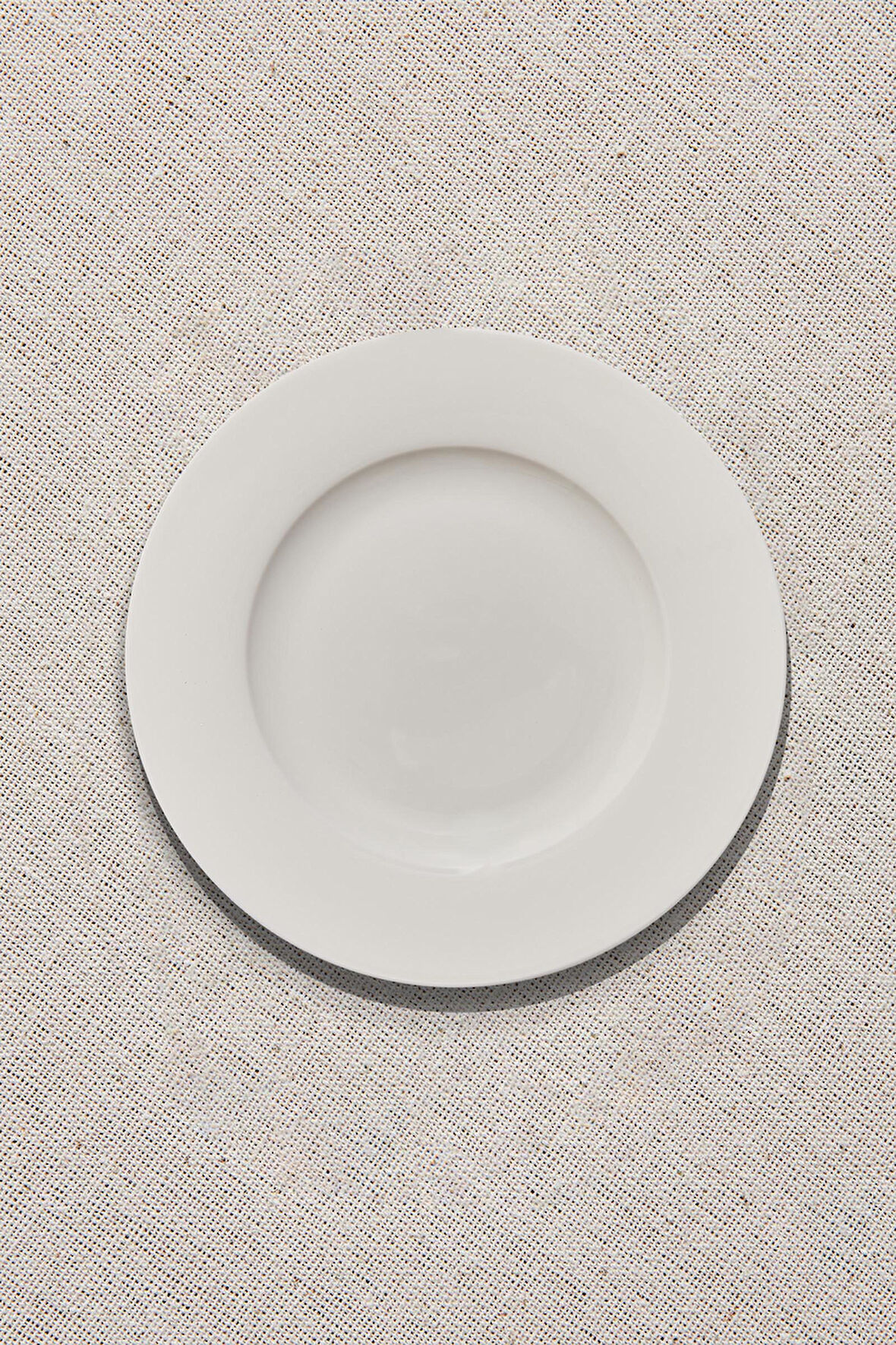 Blank 2 Porselen Pasta Tabağı Beyaz