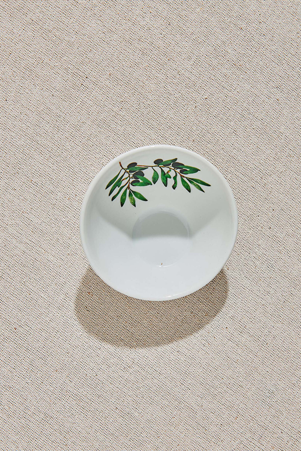 Adatepe Porselen Zeytinyağı Tabağı