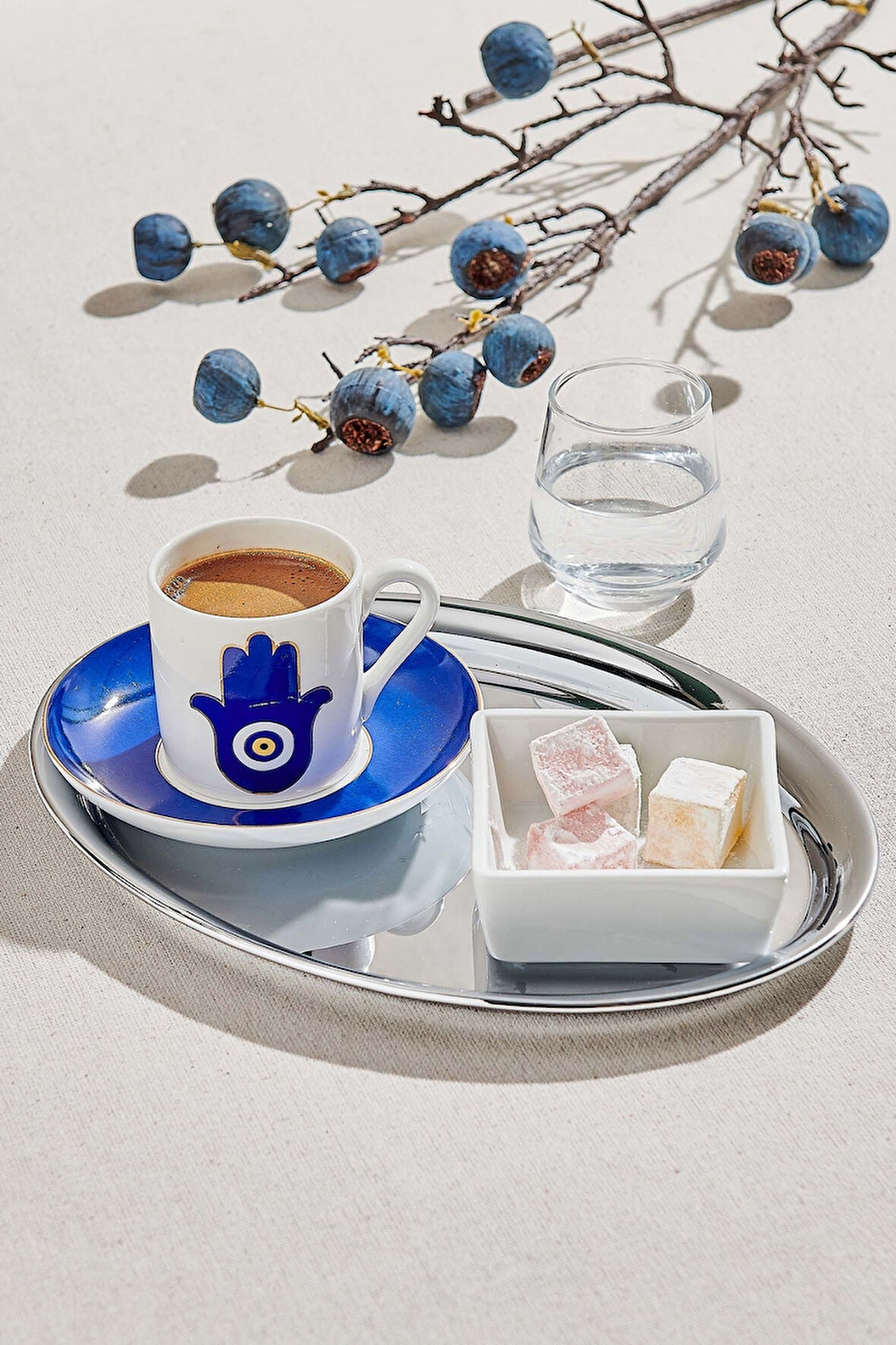 Basic Porselen Kare Servis Tabağı