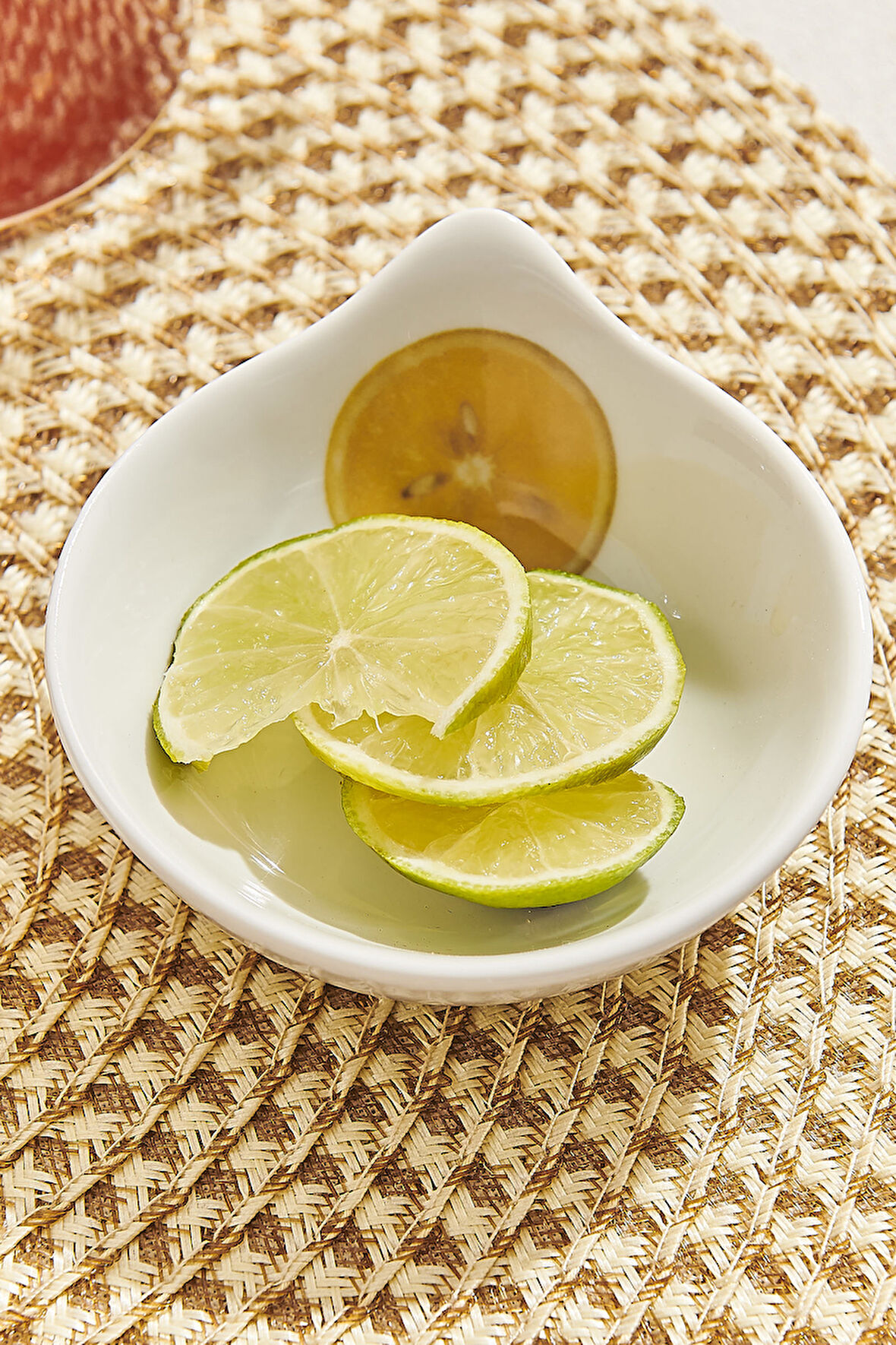 Porselen Limon Tabağı