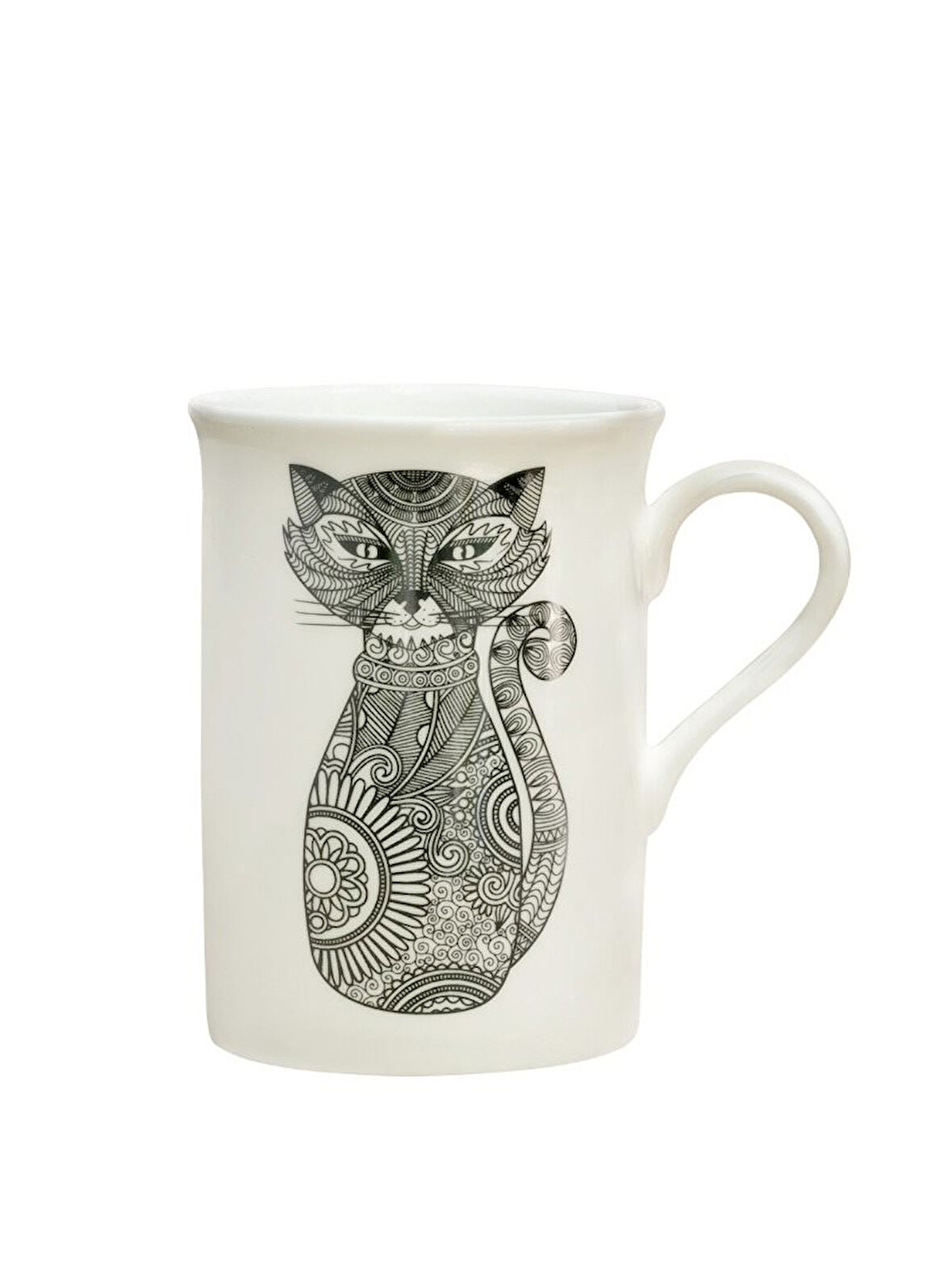 Kozmik Kedi Porselen Kupa