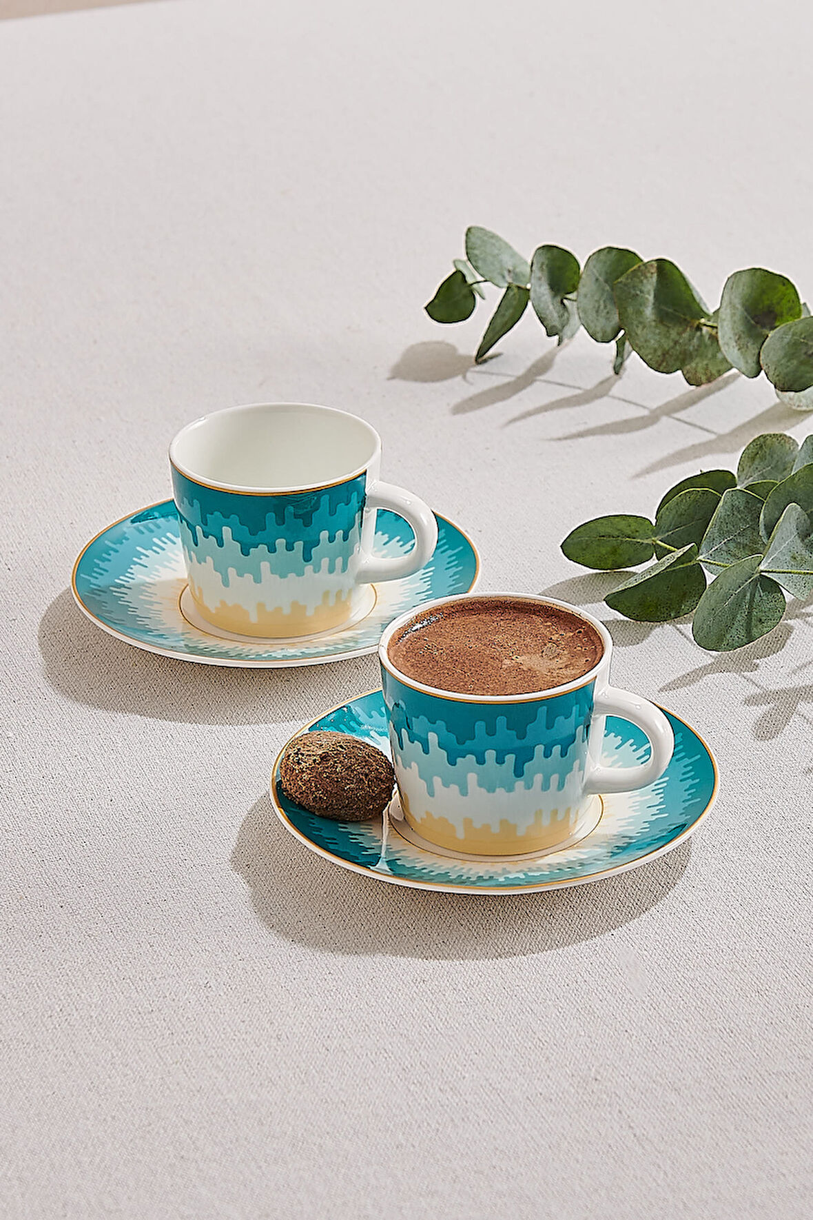 Okyanus Porselen Espresso Fincanı Seti 2