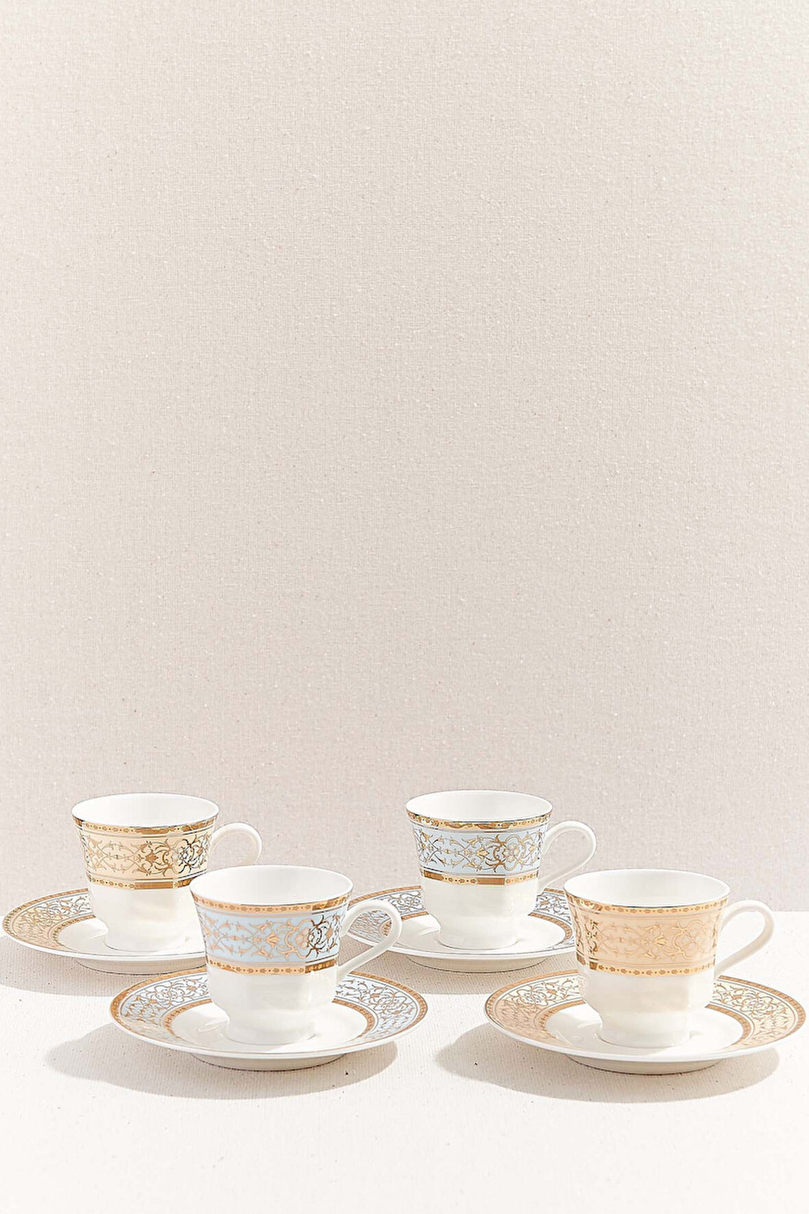 Klasik Kahve Fincanı 4'lü Set