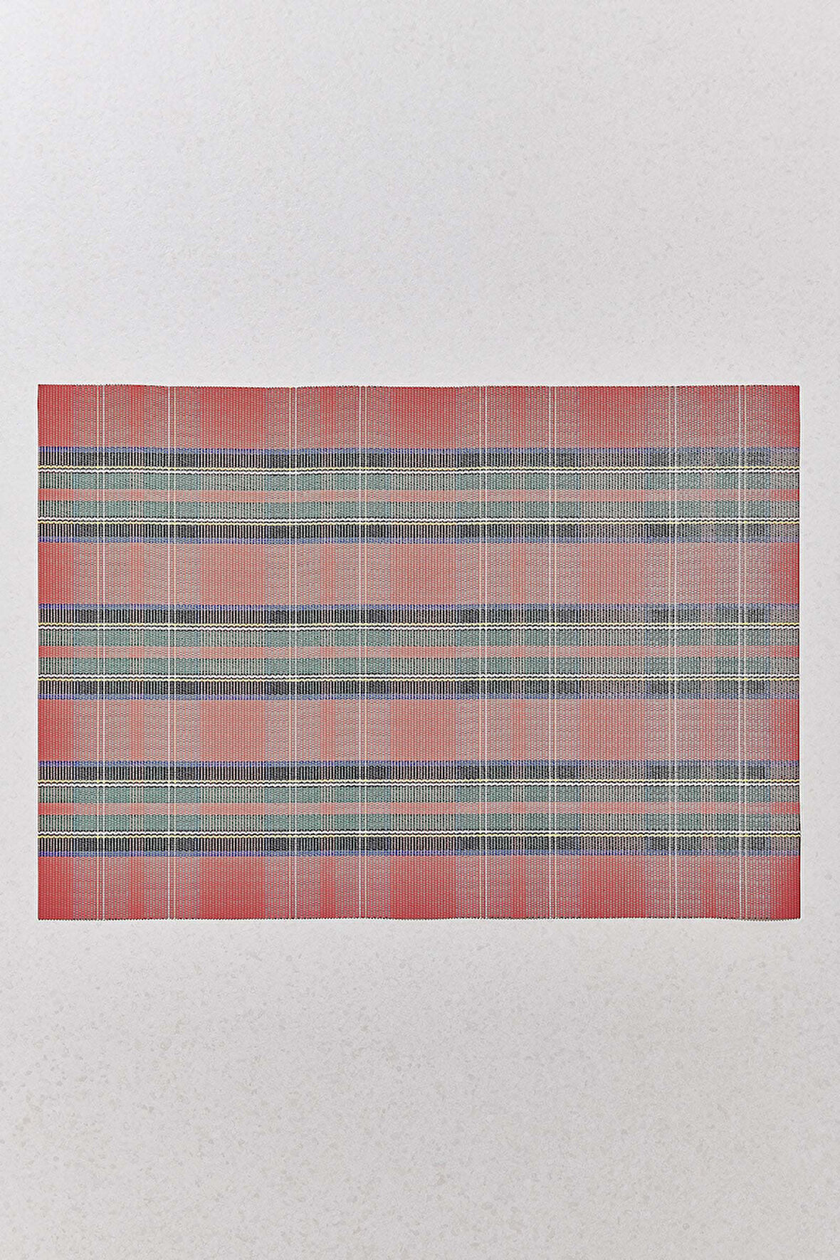 Ekose Amerikan Servis Yeşil Kırmızı