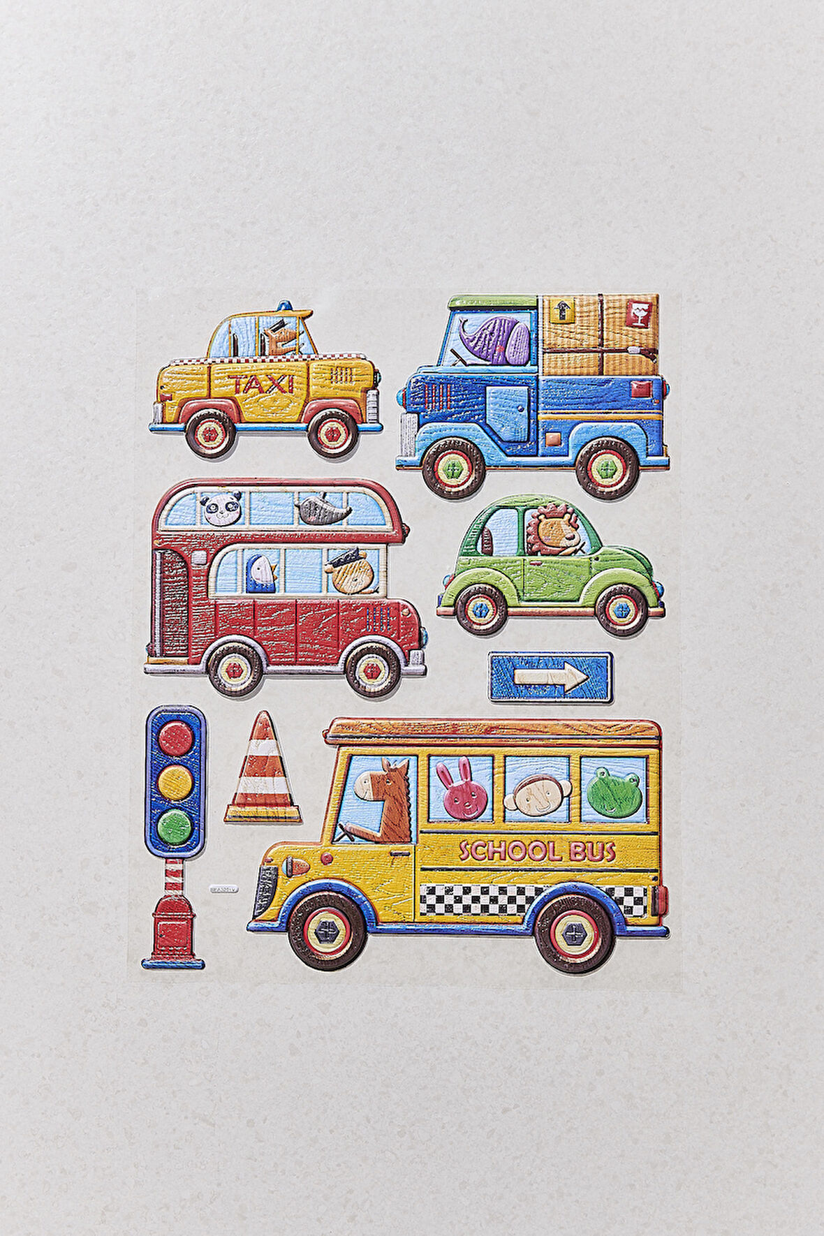 Trafik Duvar Sticker